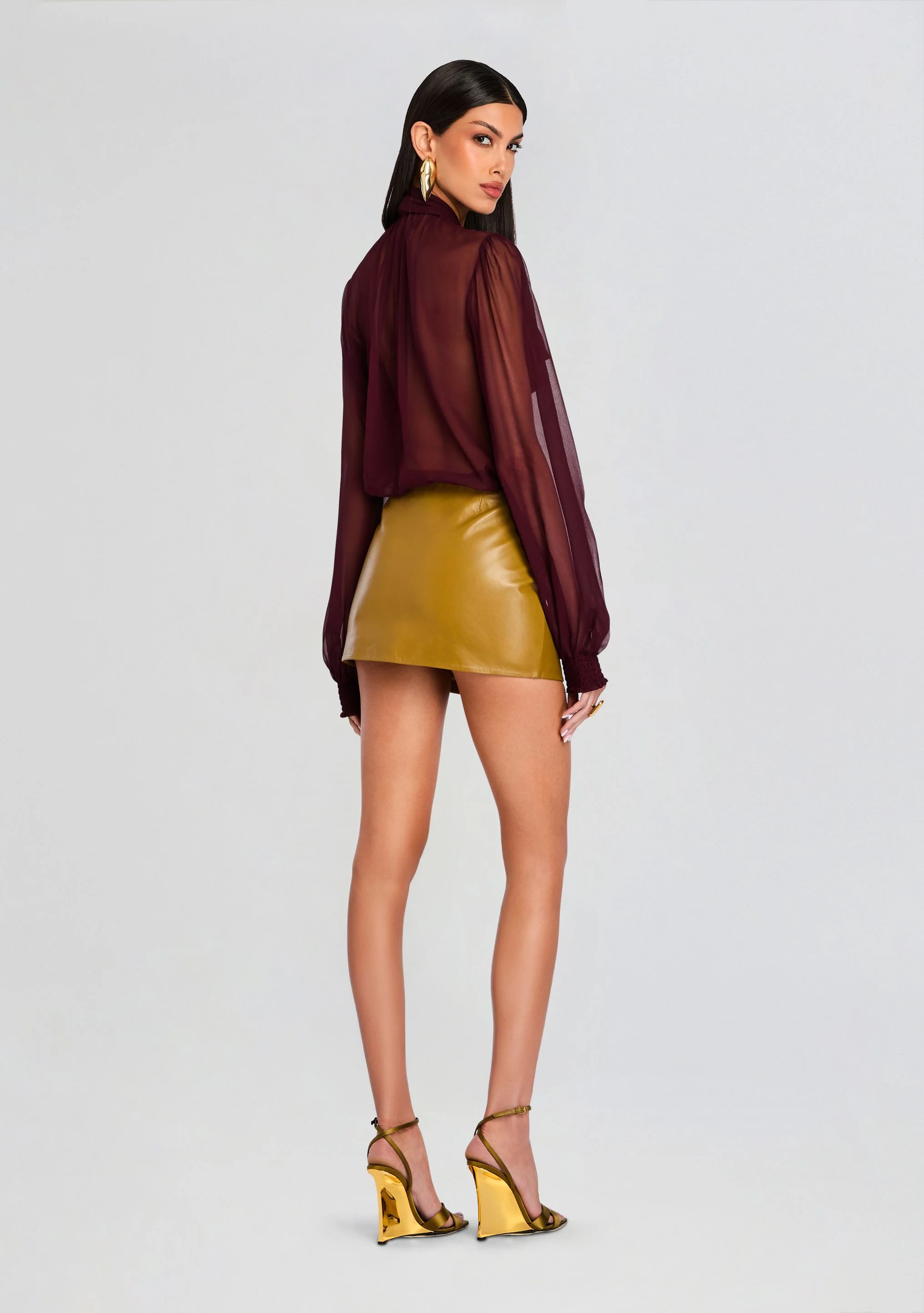 Hasli Silk Chiffon Top - Image 4