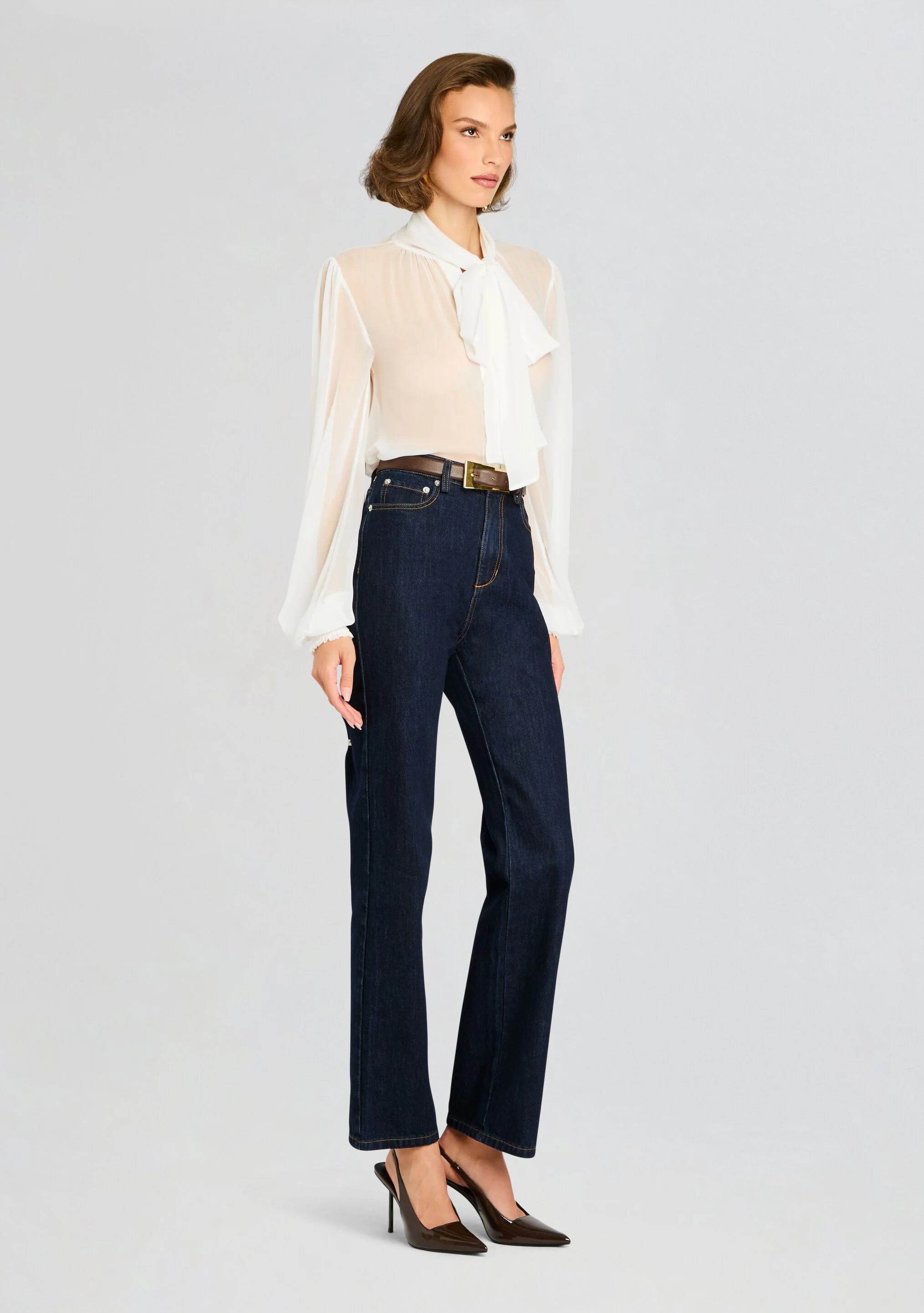 Hasli Silk Chiffon Top - Image 3