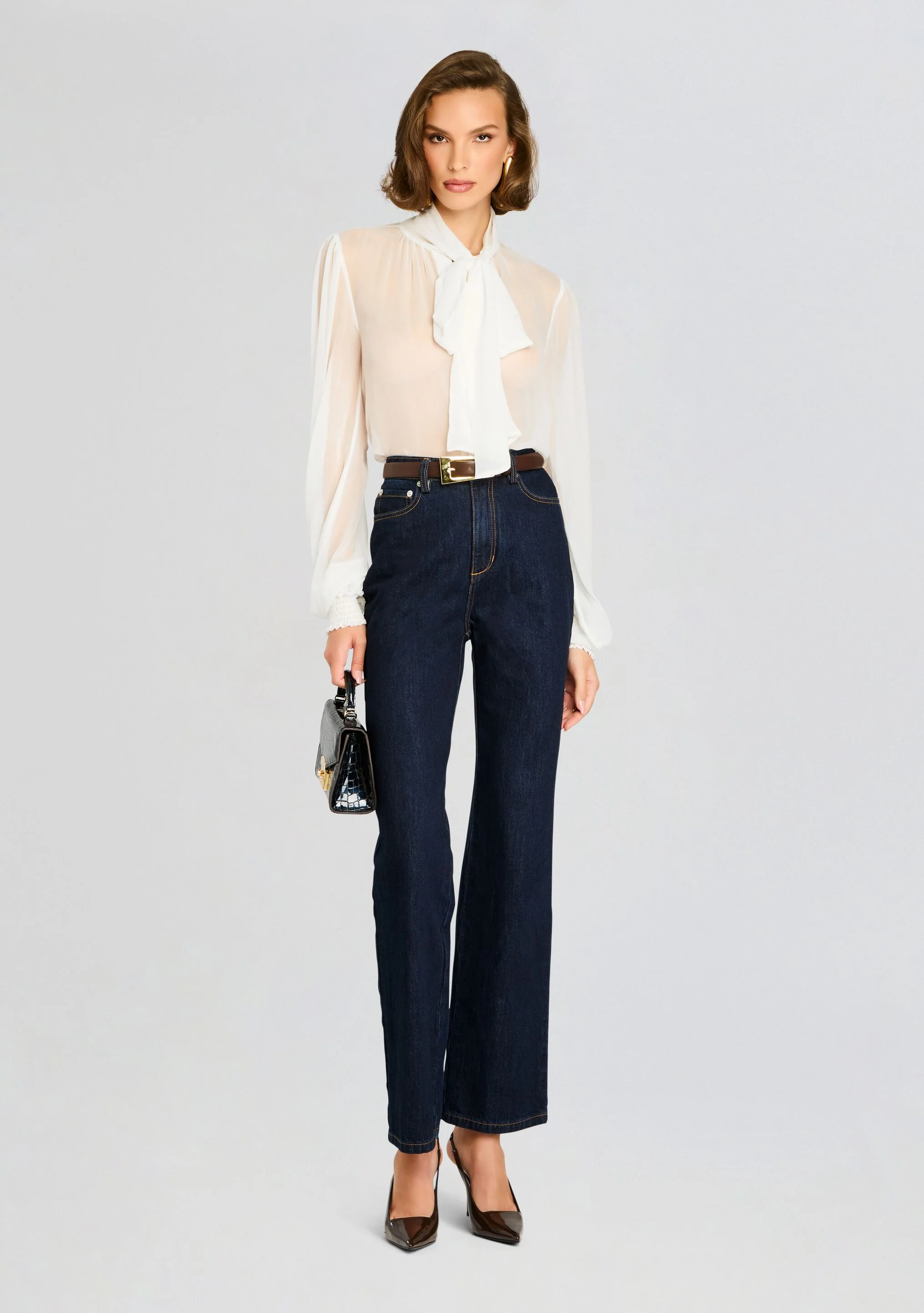 Hasli Silk Chiffon Top - Image 5