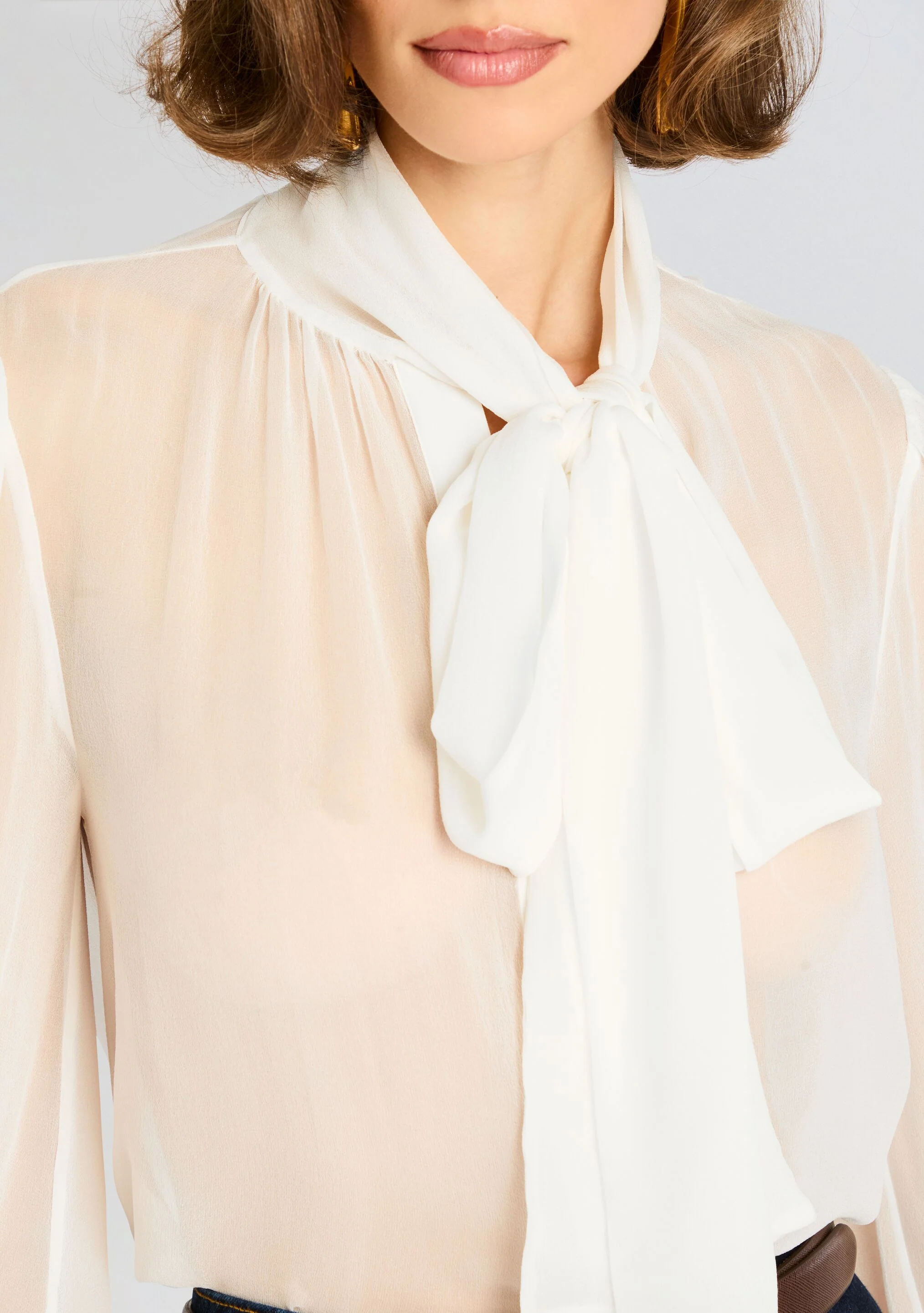 Hasli Silk Chiffon Top - Image 6