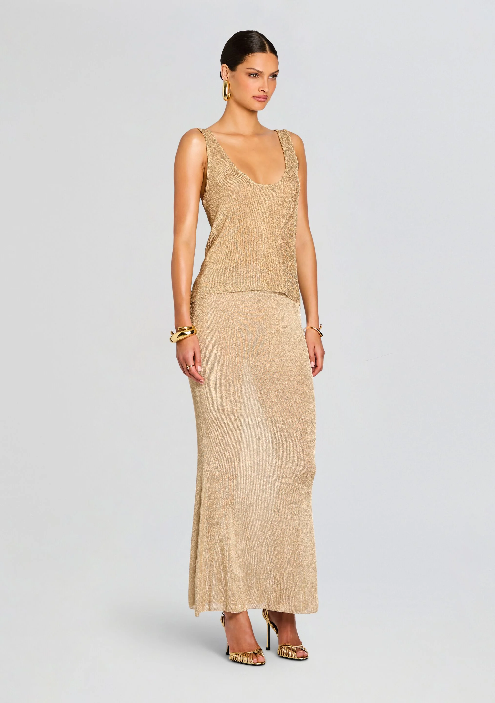 Hero Metallic Knit Tank - Image 4