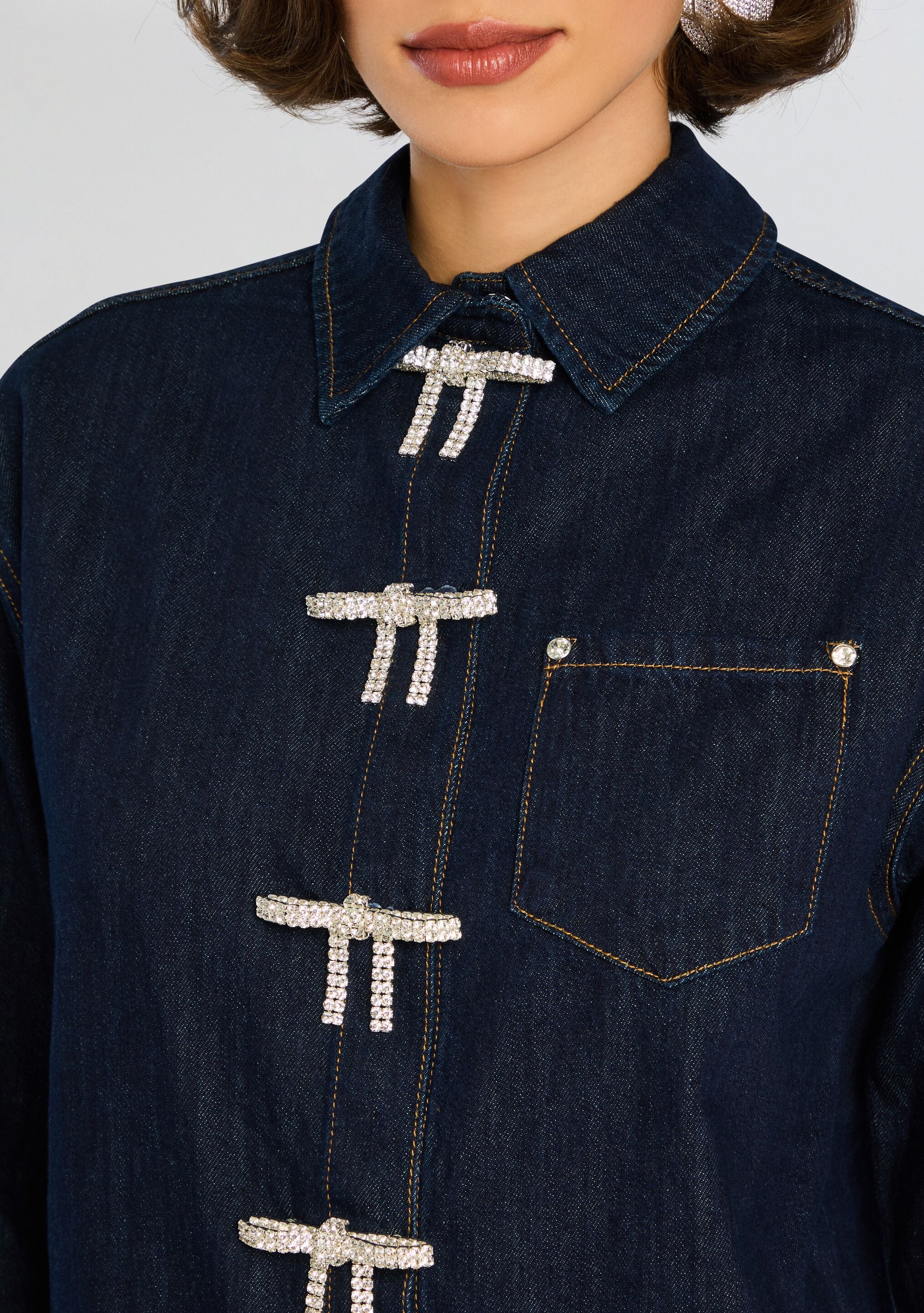 Hessa Denim Shirt - Image 2