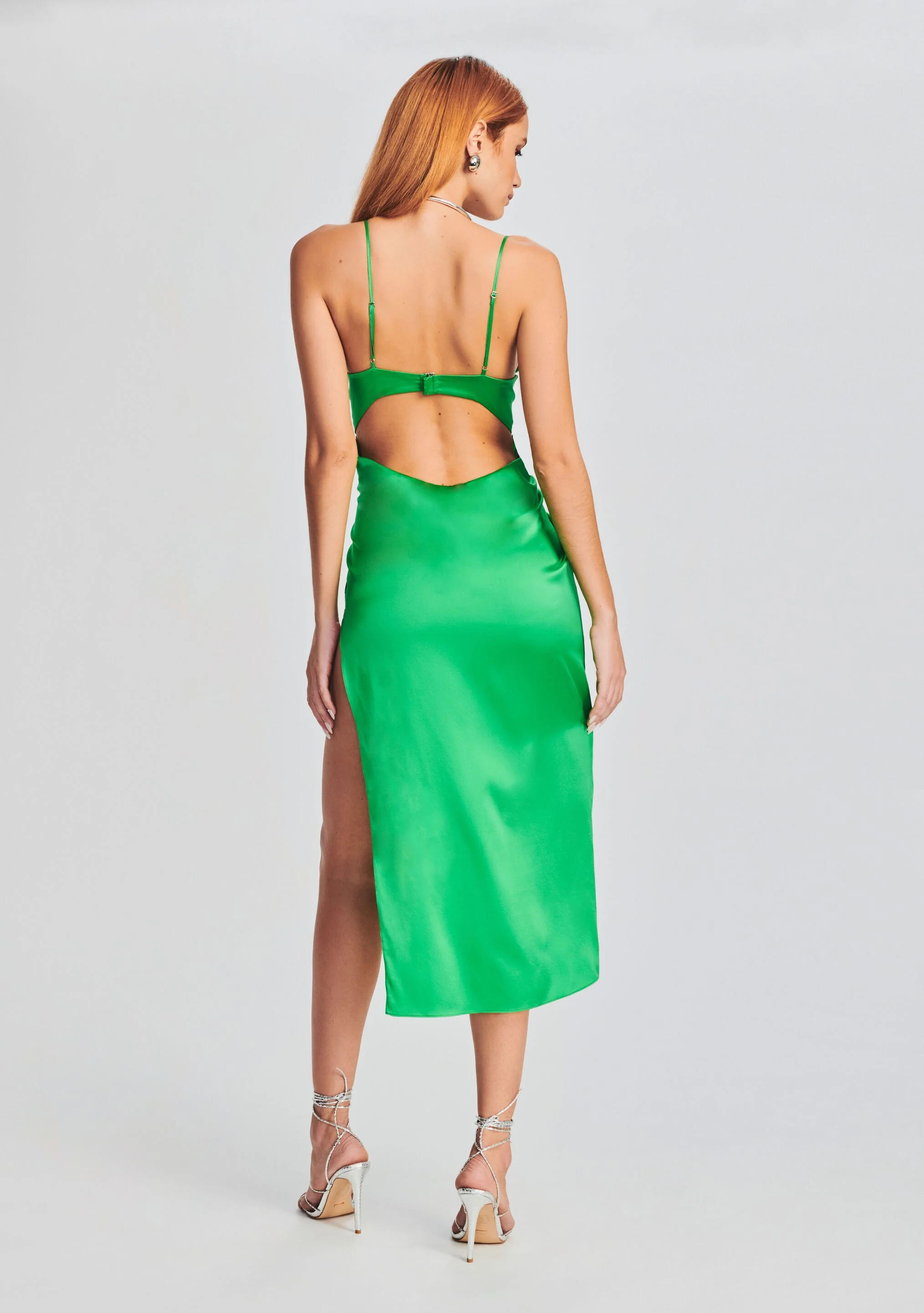 Jamila Silk Corset Dress - Image 4