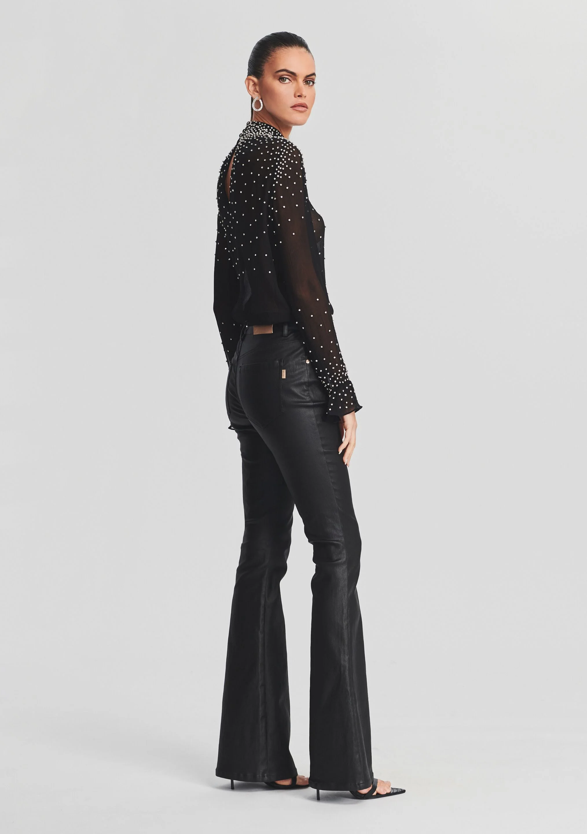 Joyce Silk Chiffon Top - Image 3