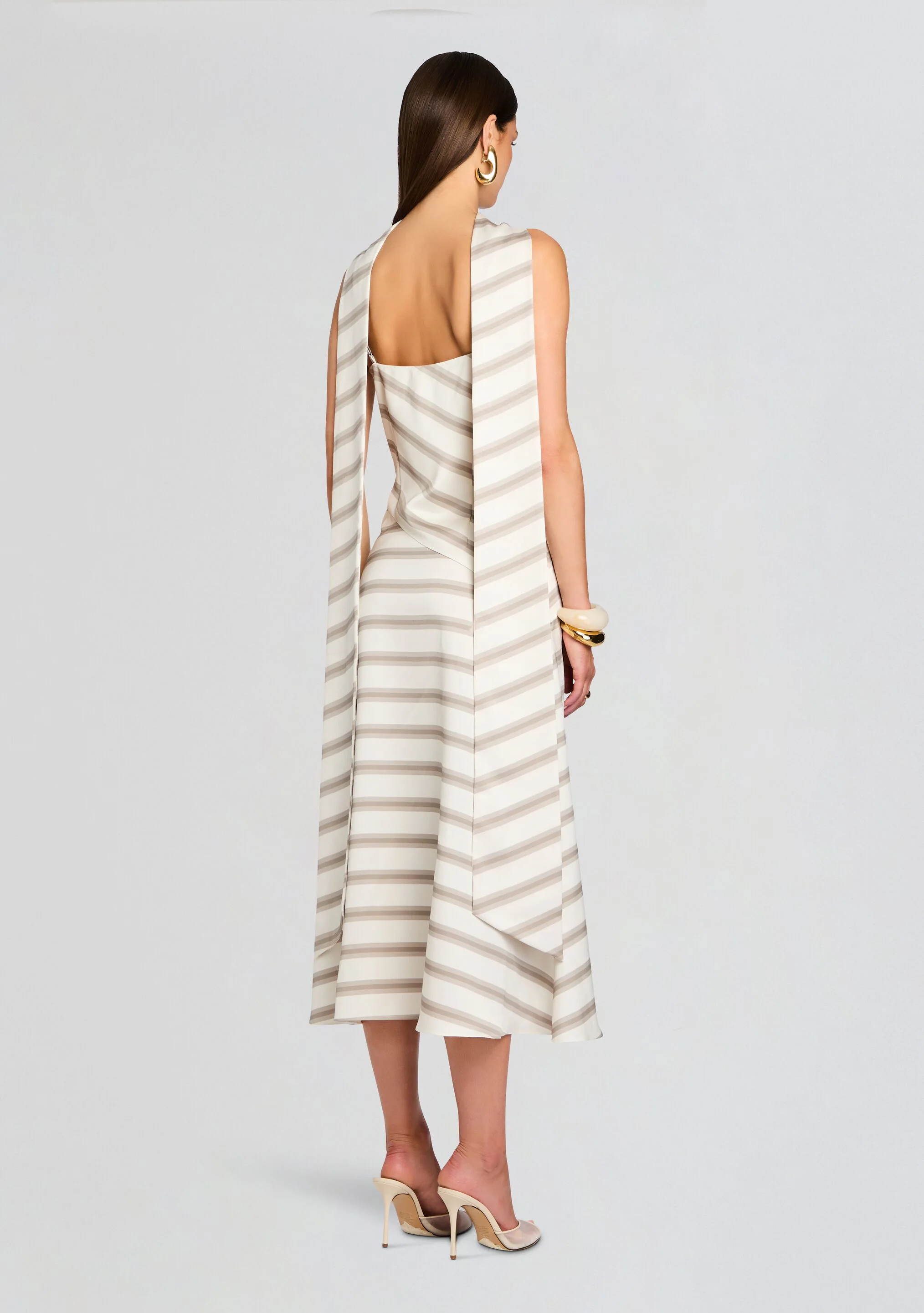 Kaia Satin Maxi Dress - Image 4