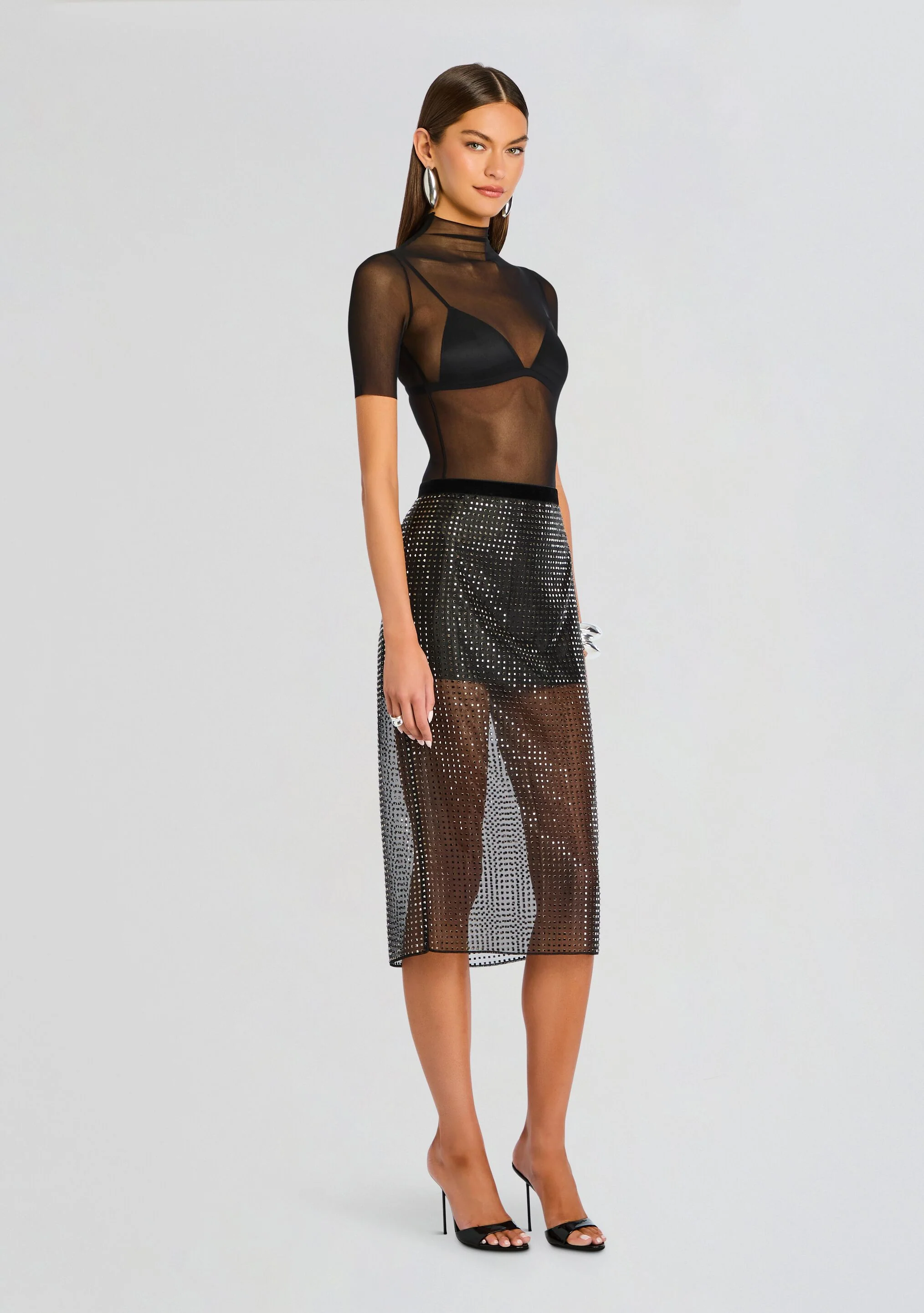 Kitty Embellished Skirt - Image 3