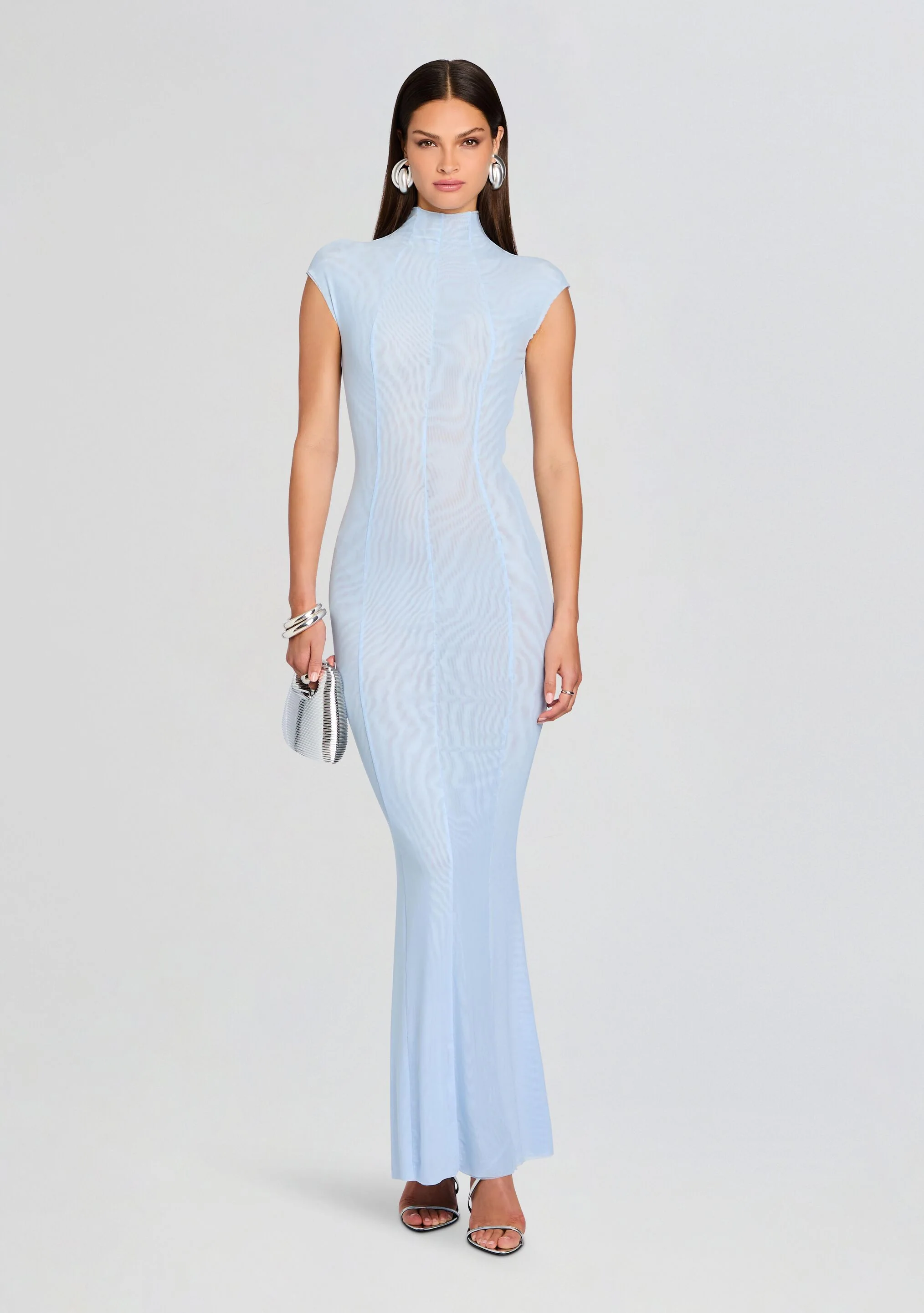 Laissa Mesh Maxi Dress - Image 5