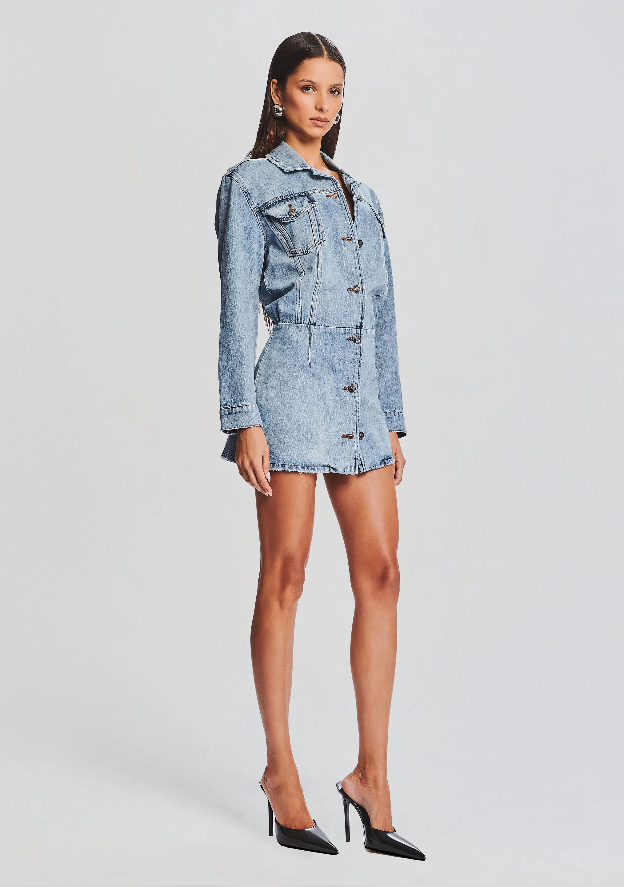 Laura Denim Dress - Image 3