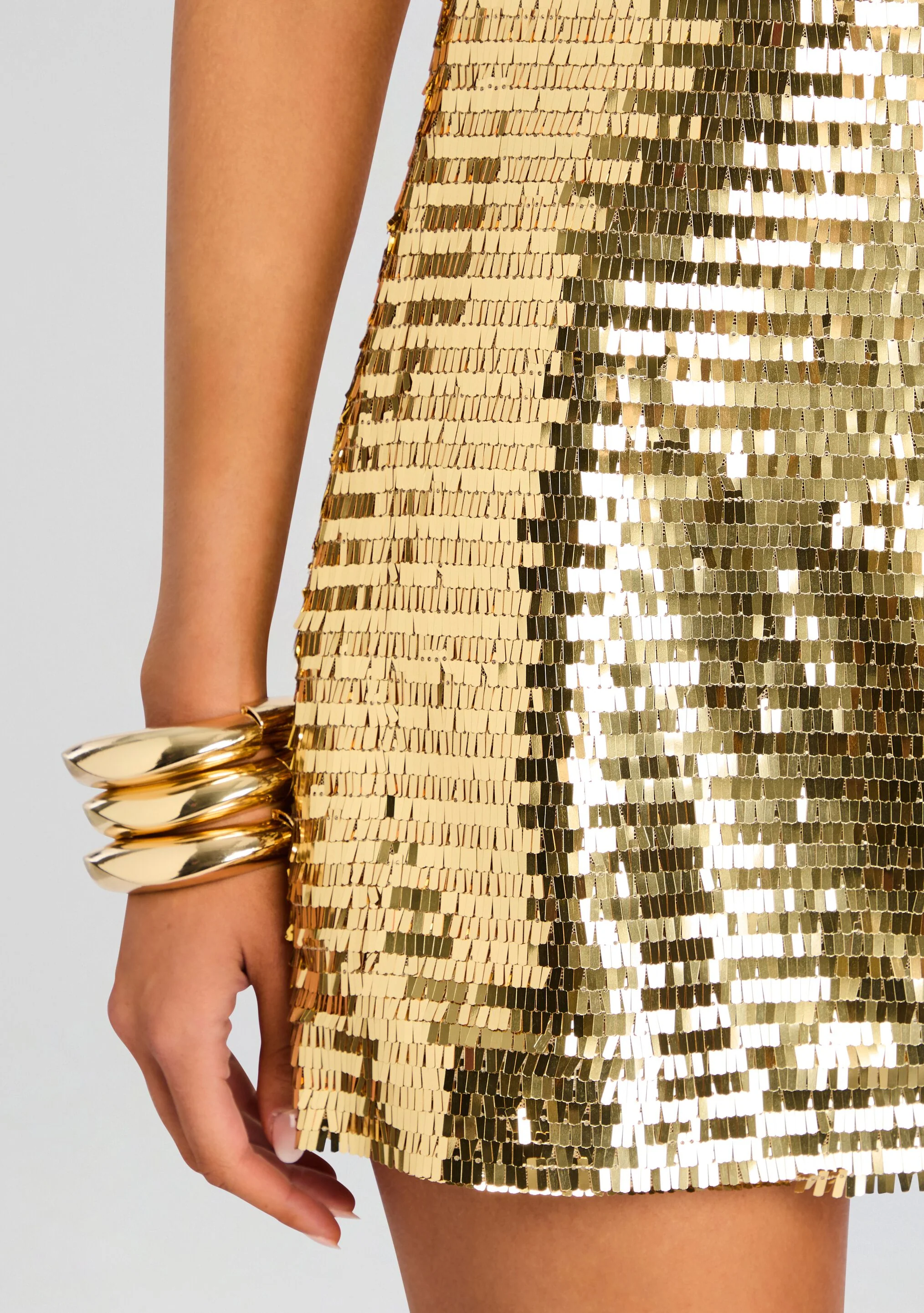 Lavender Sequin Dress - Image 2
