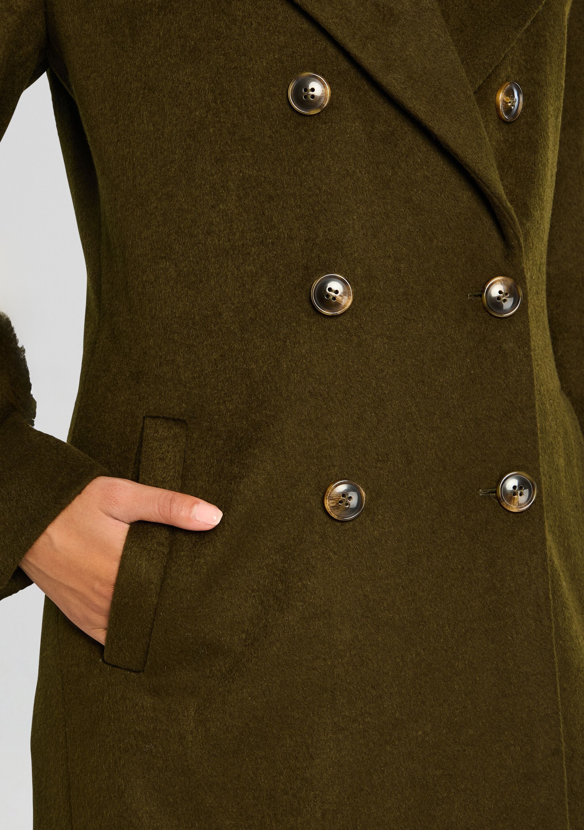 Leche Wool Coat - Image 2