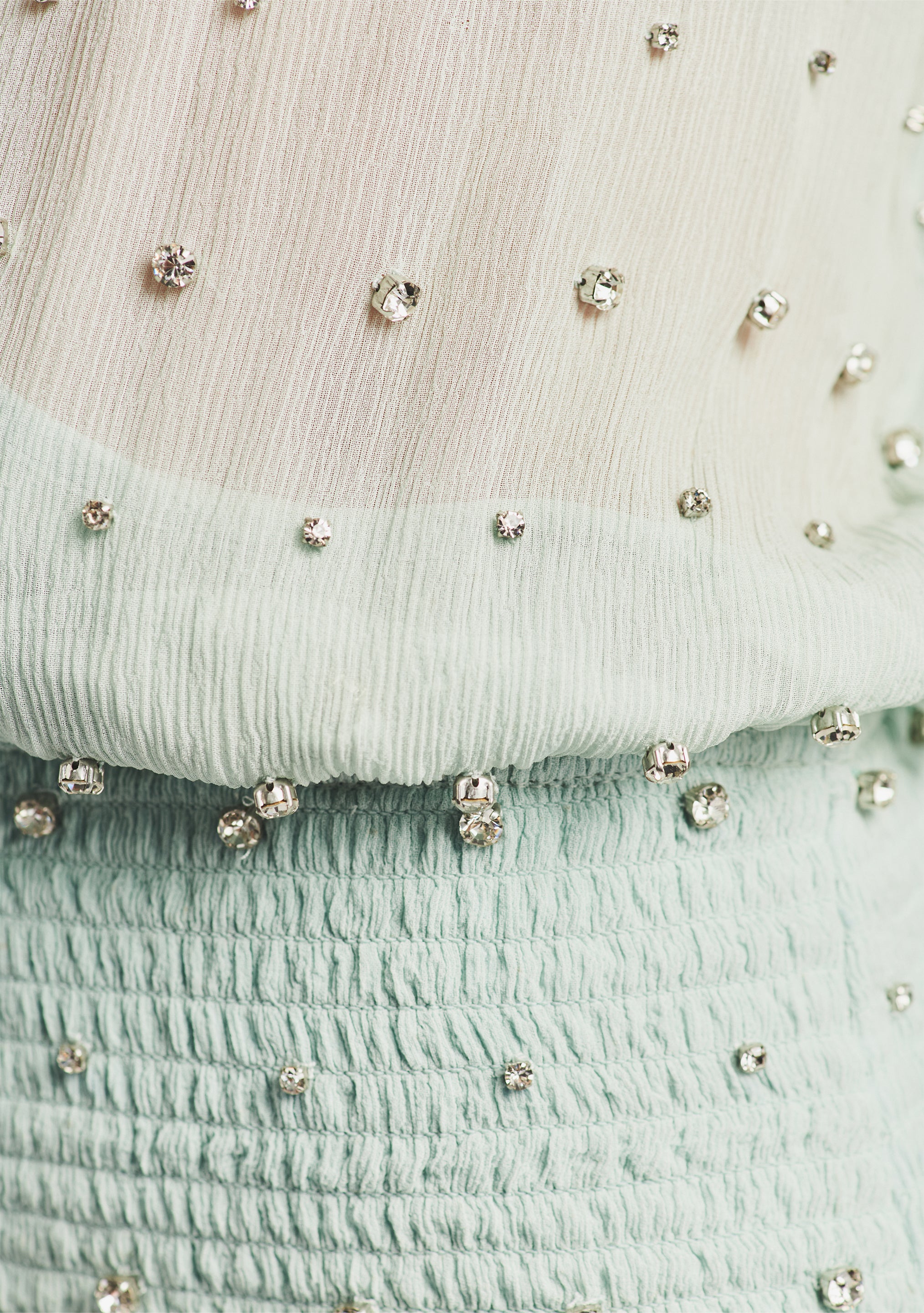 Lennon Embellished Silk Chiffon Dress - Image 2