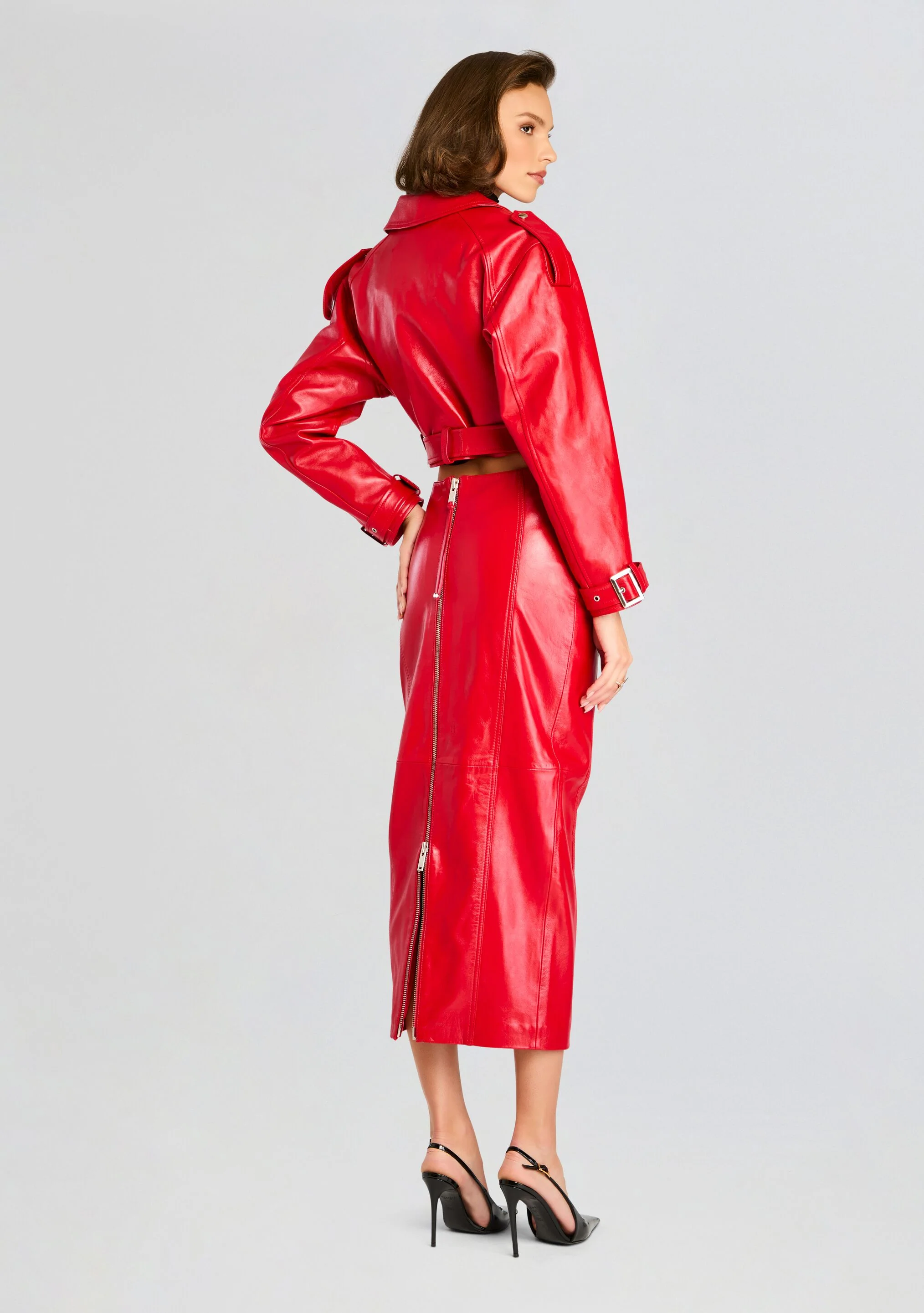 Lonny Leather Skirt - Image 5