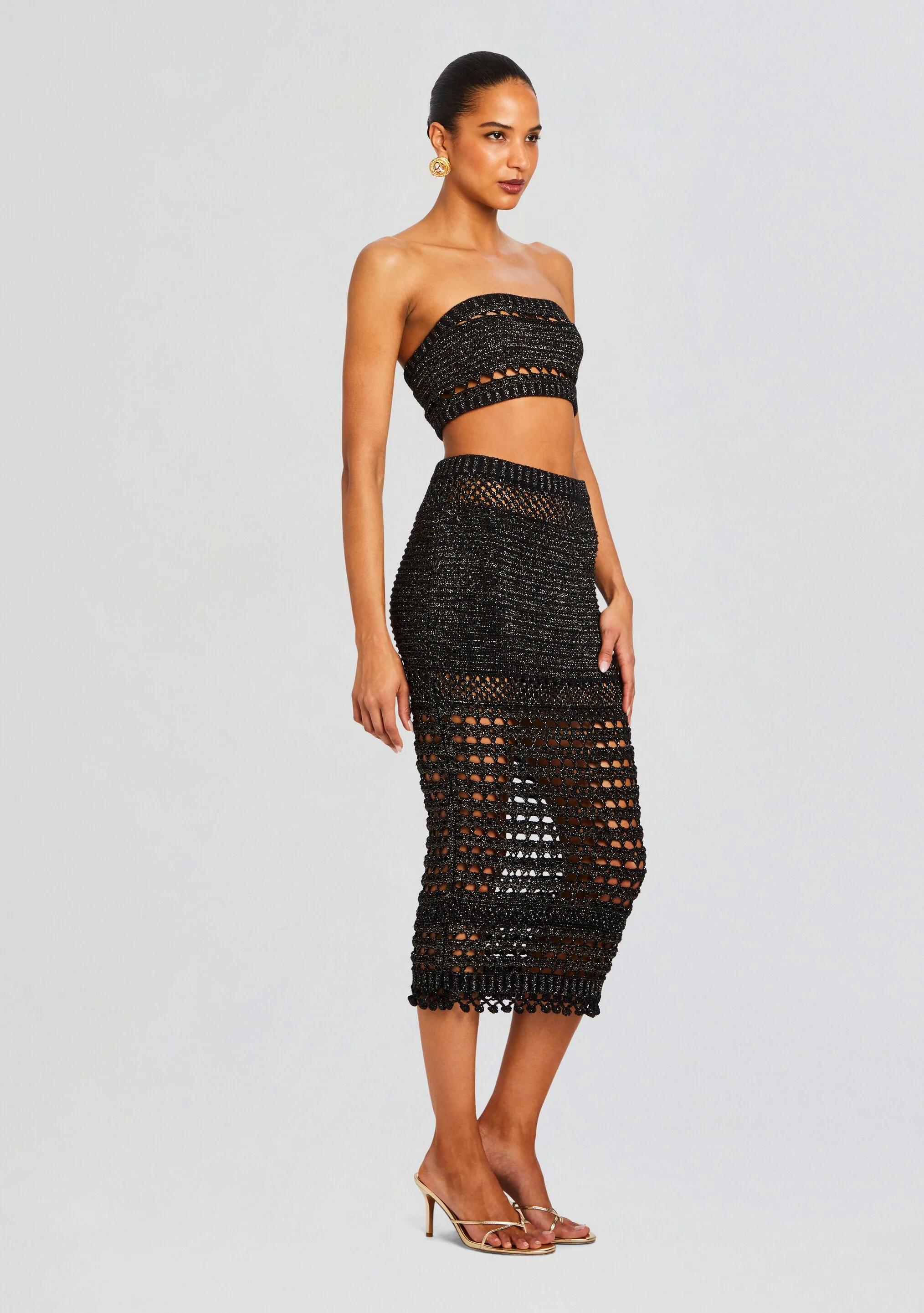 Luiz Knit Crochet Top - Image 3