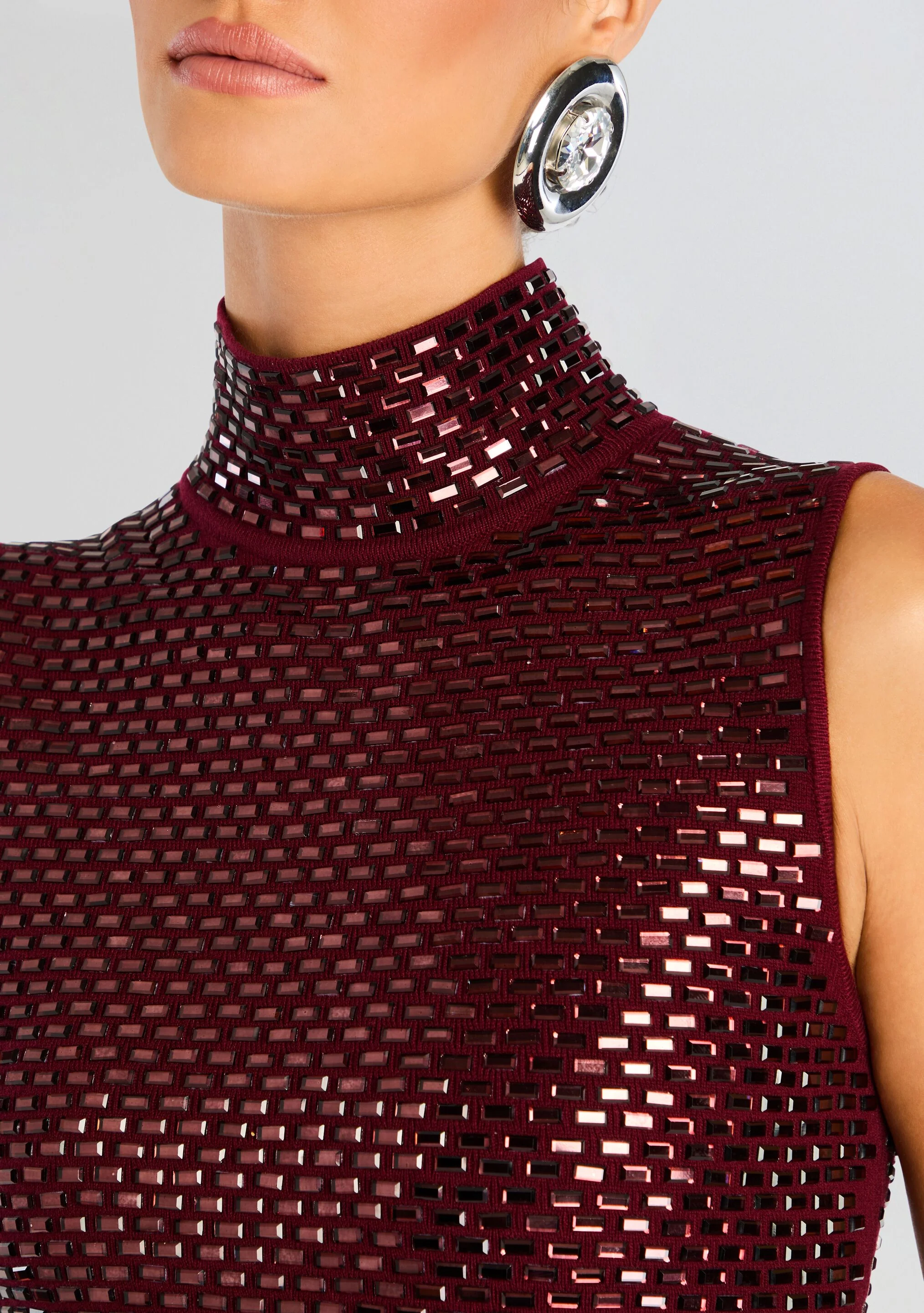 Lust Embellished Knit Dress - Image 3