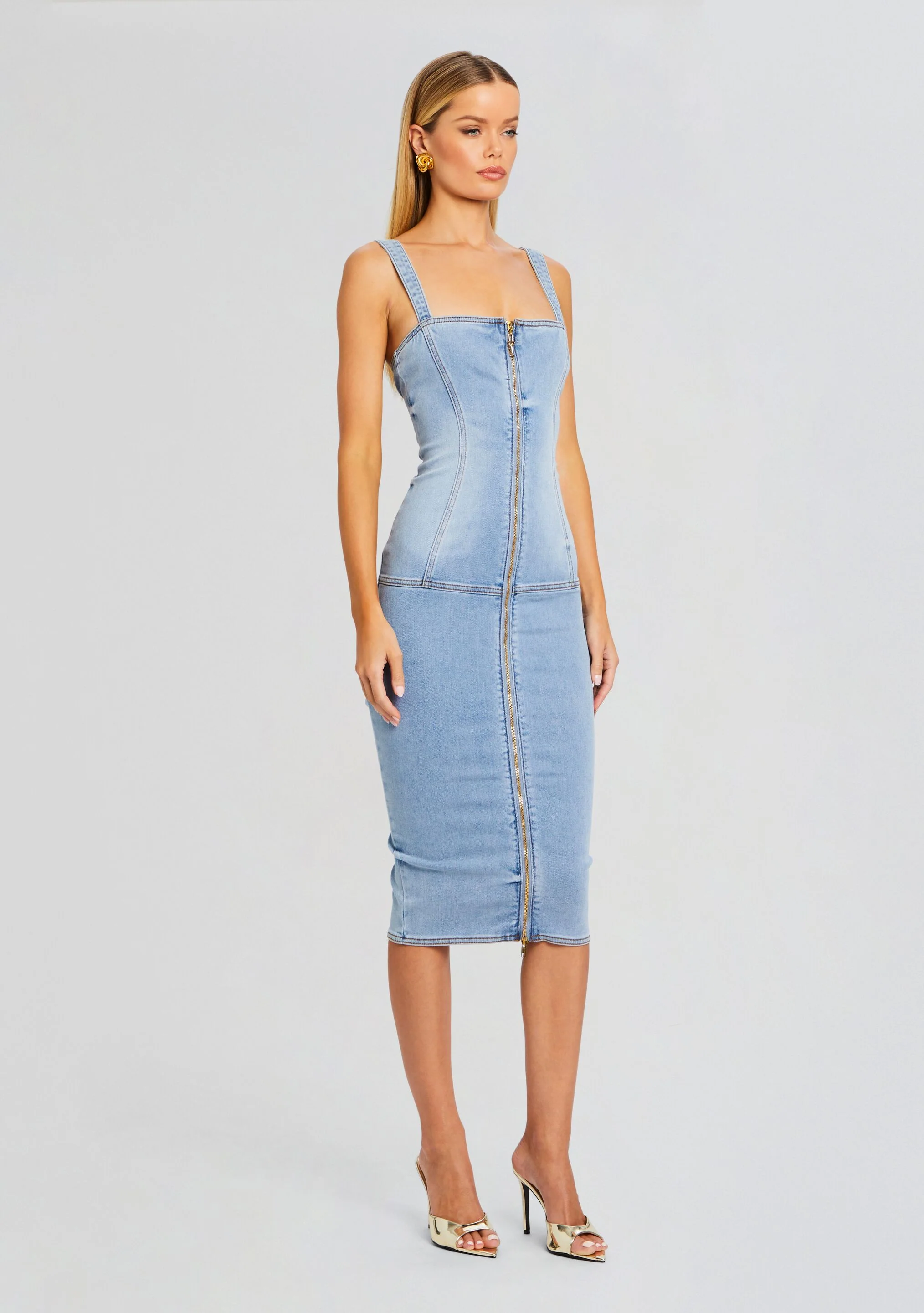 Lyndon Denim Dress - Image 3