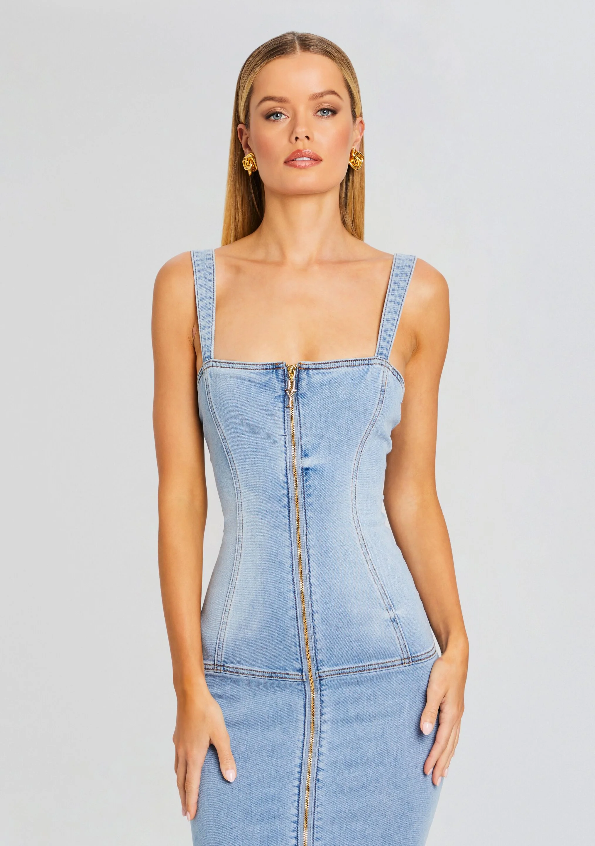Lyndon Denim Dress - Image 5