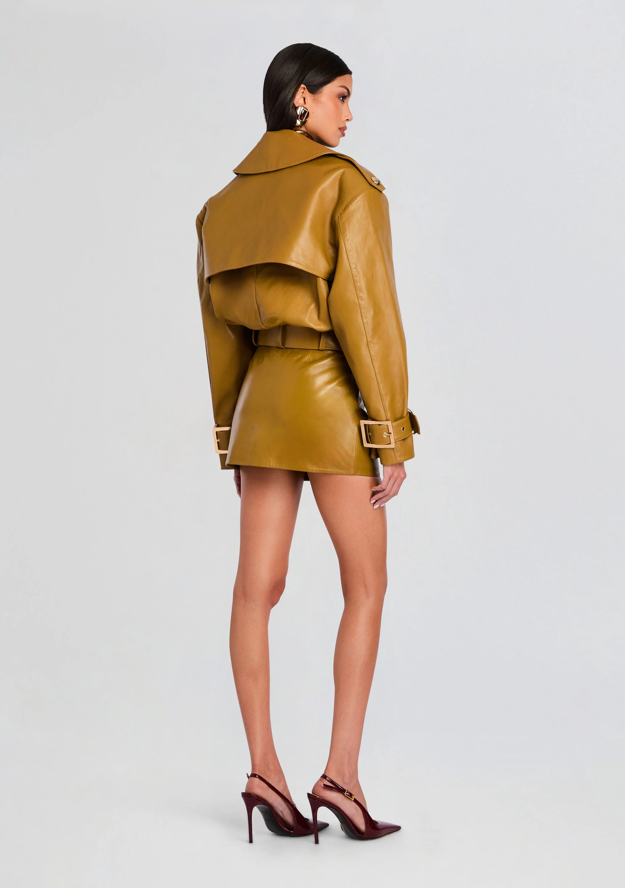 Malene Leather Jacket - Image 5