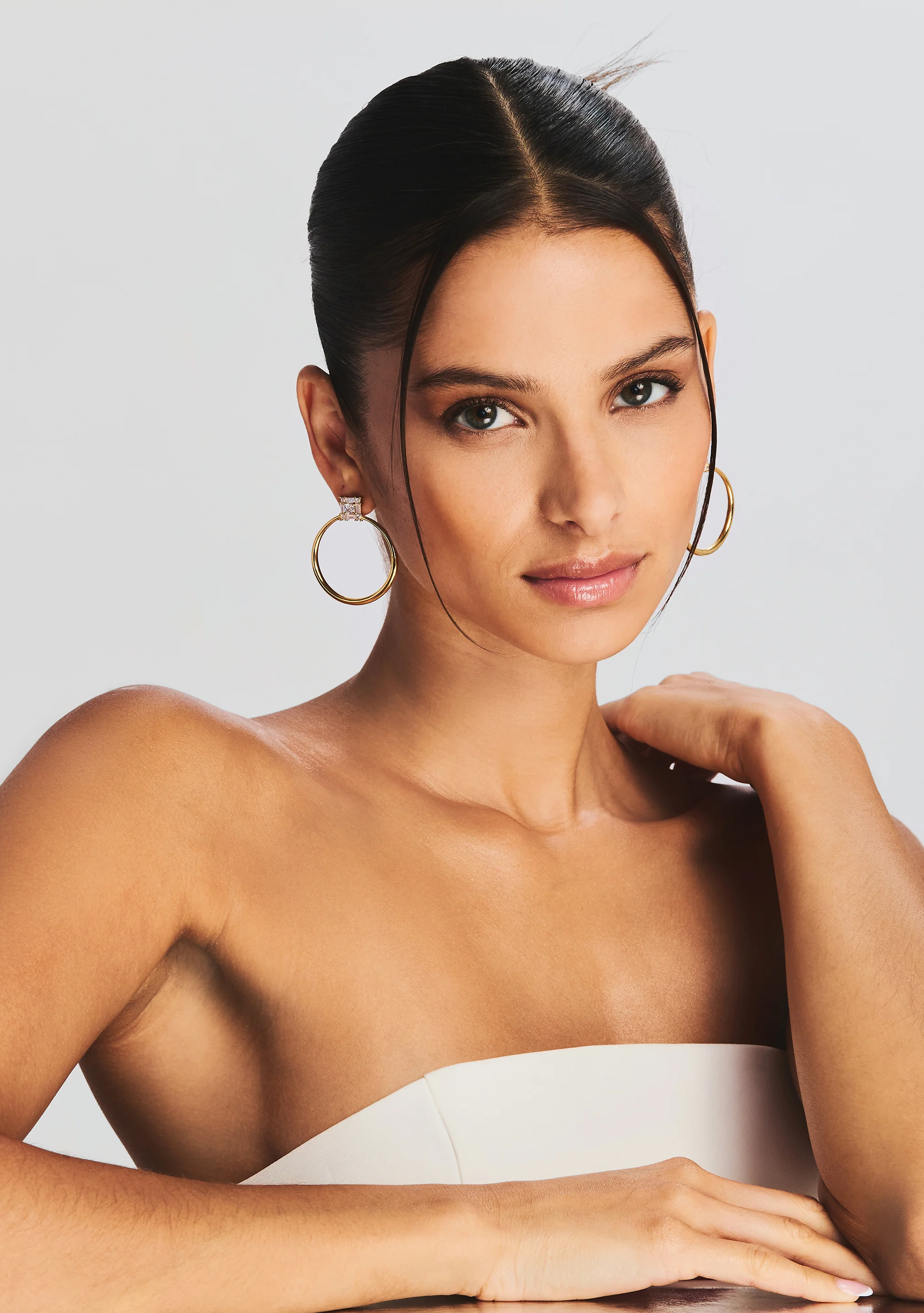 Manhattan Hoop Earrings - Image 2