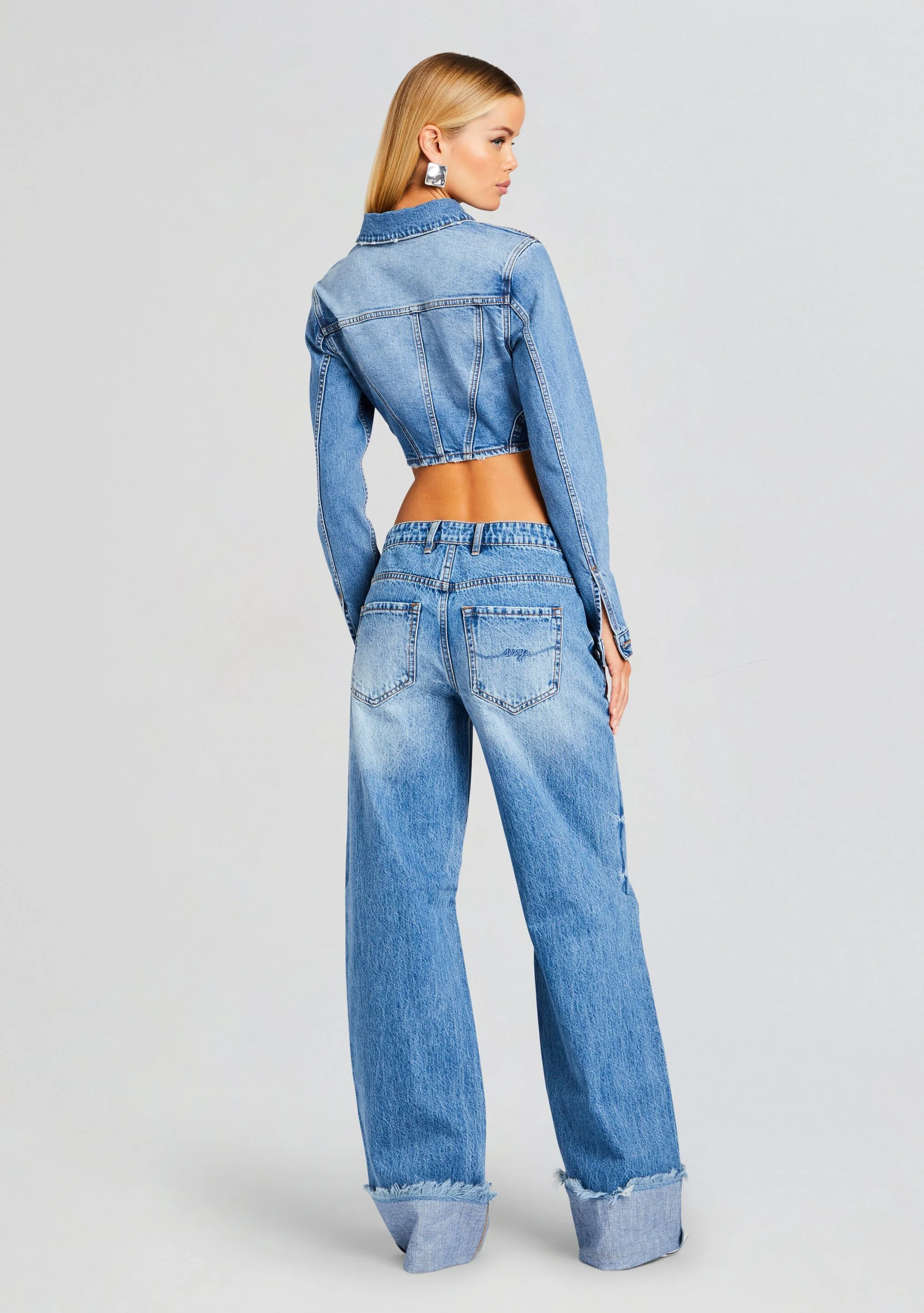 Margot Cuffed Boyfriend Jean - Image 4