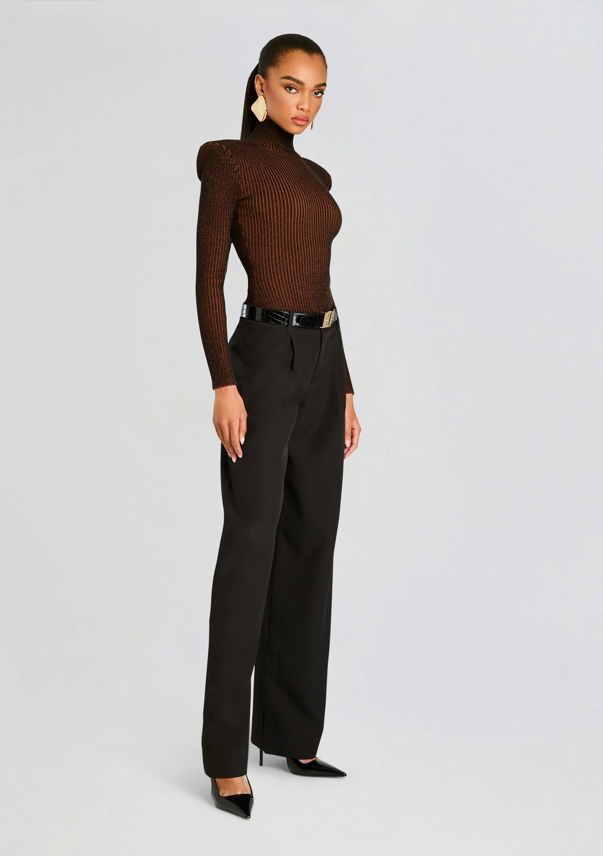 Marina Rib Knit Bodysuit - Image 3
