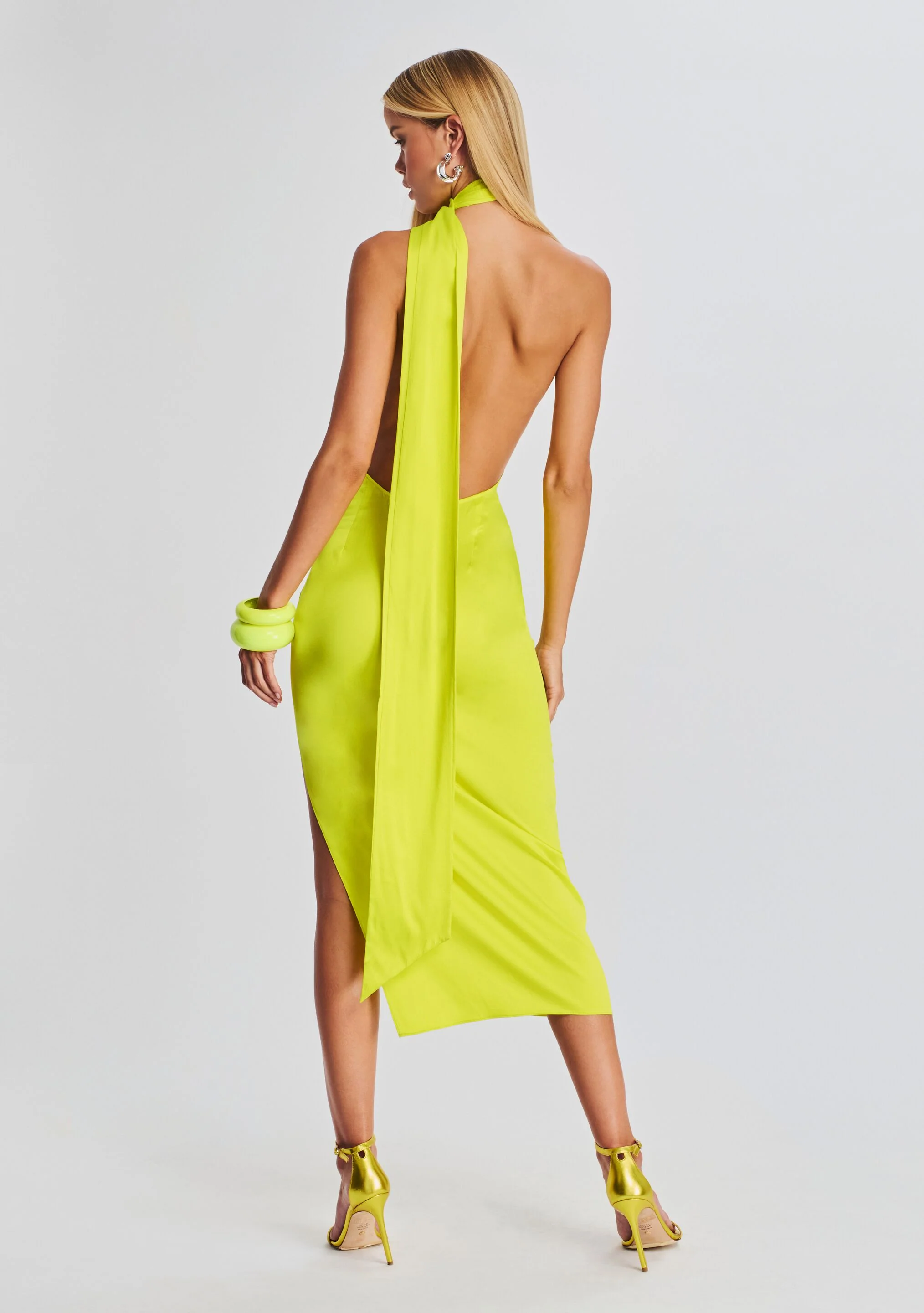 Marissa Silk Dress - Image 4