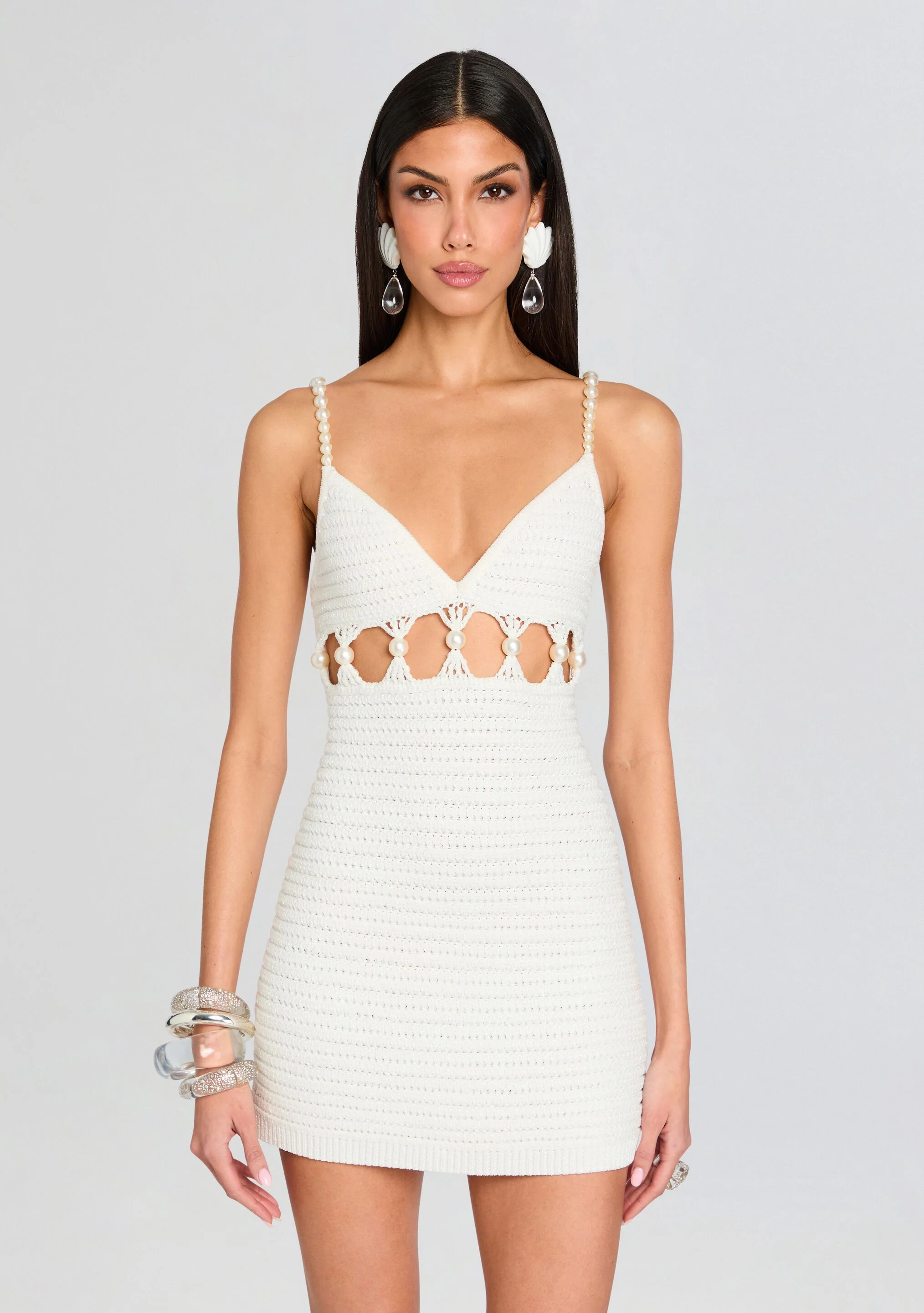 Marlo Crochet Dress - Image 5