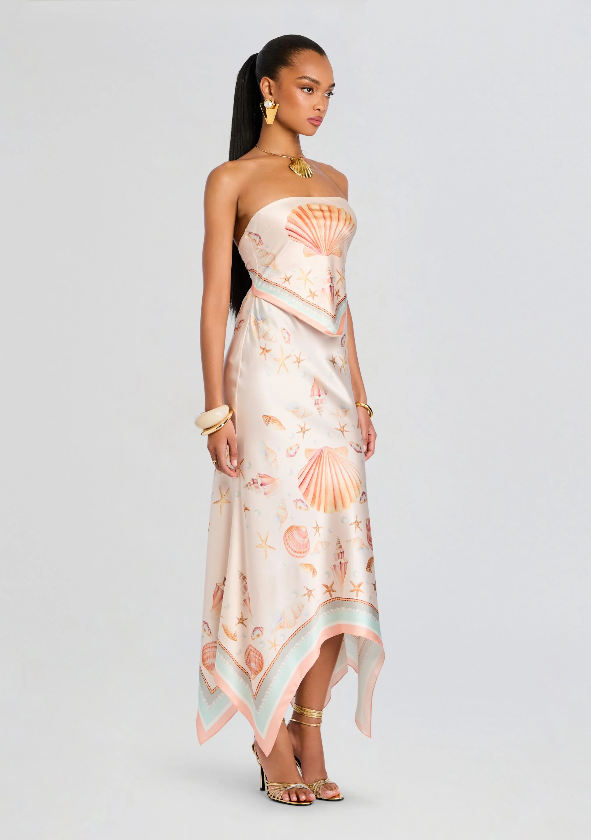Marzanna Silk Dress - Image 4