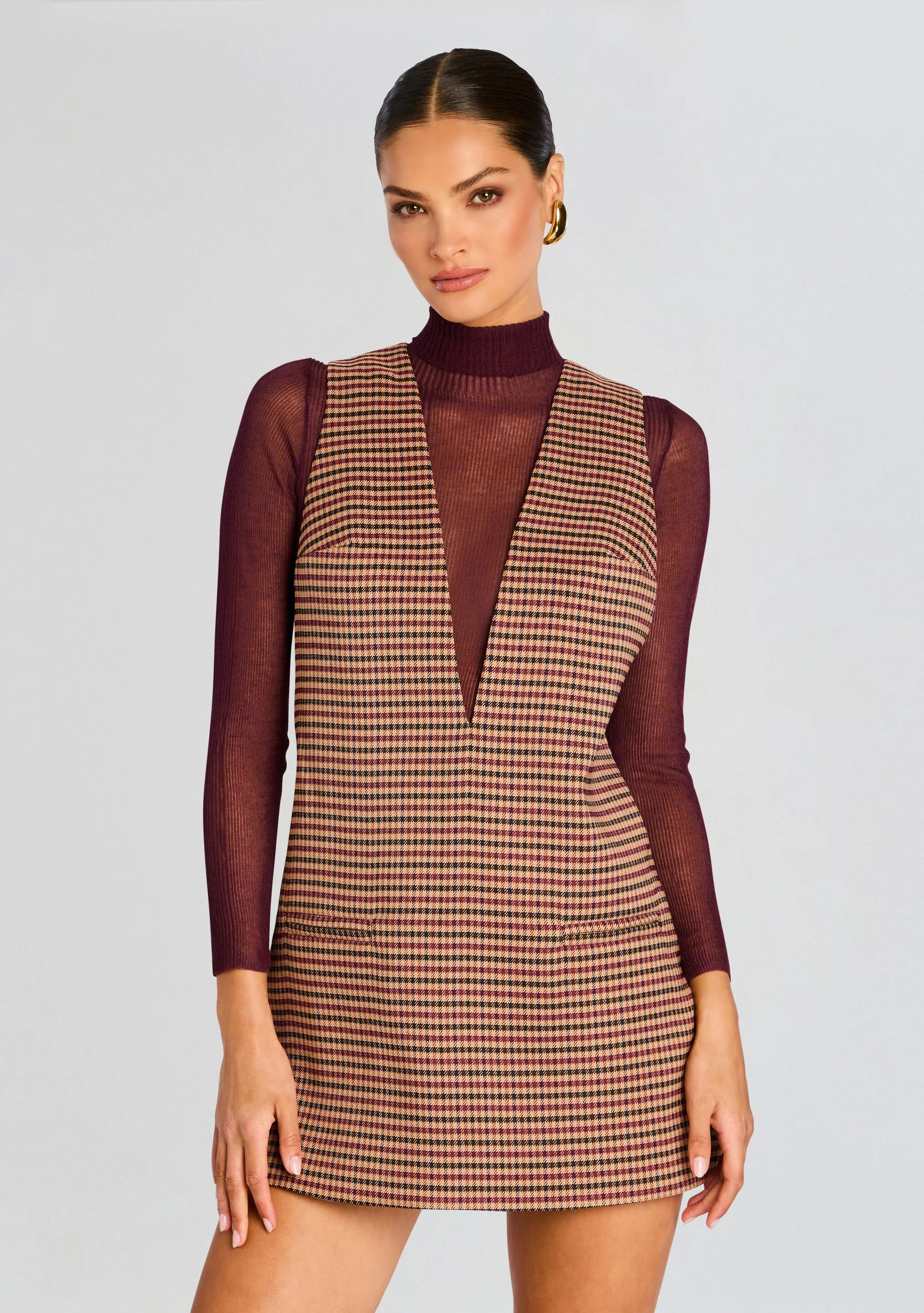 Maxine Mini A-Line Dress - Image 5