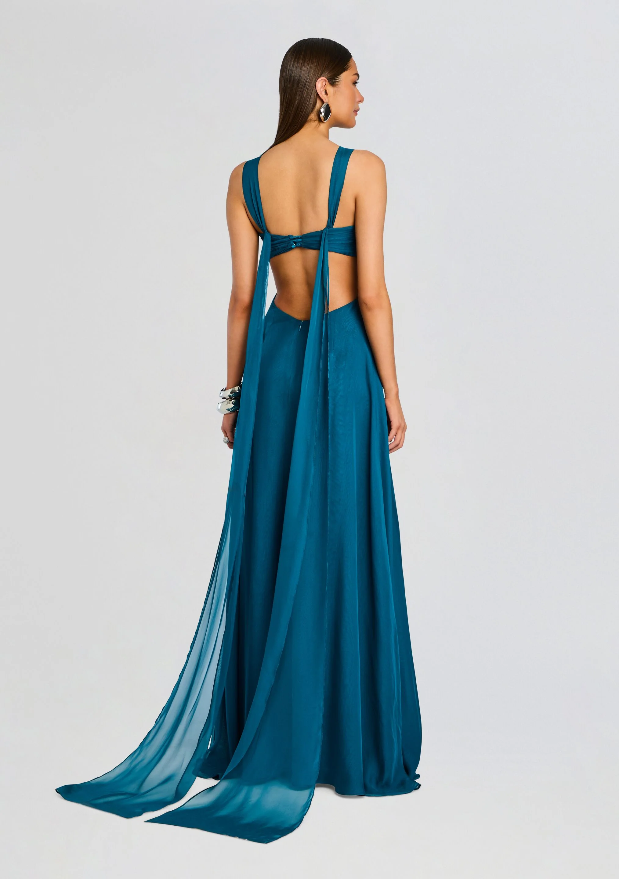 Meira Chiffon Dress - Image 5