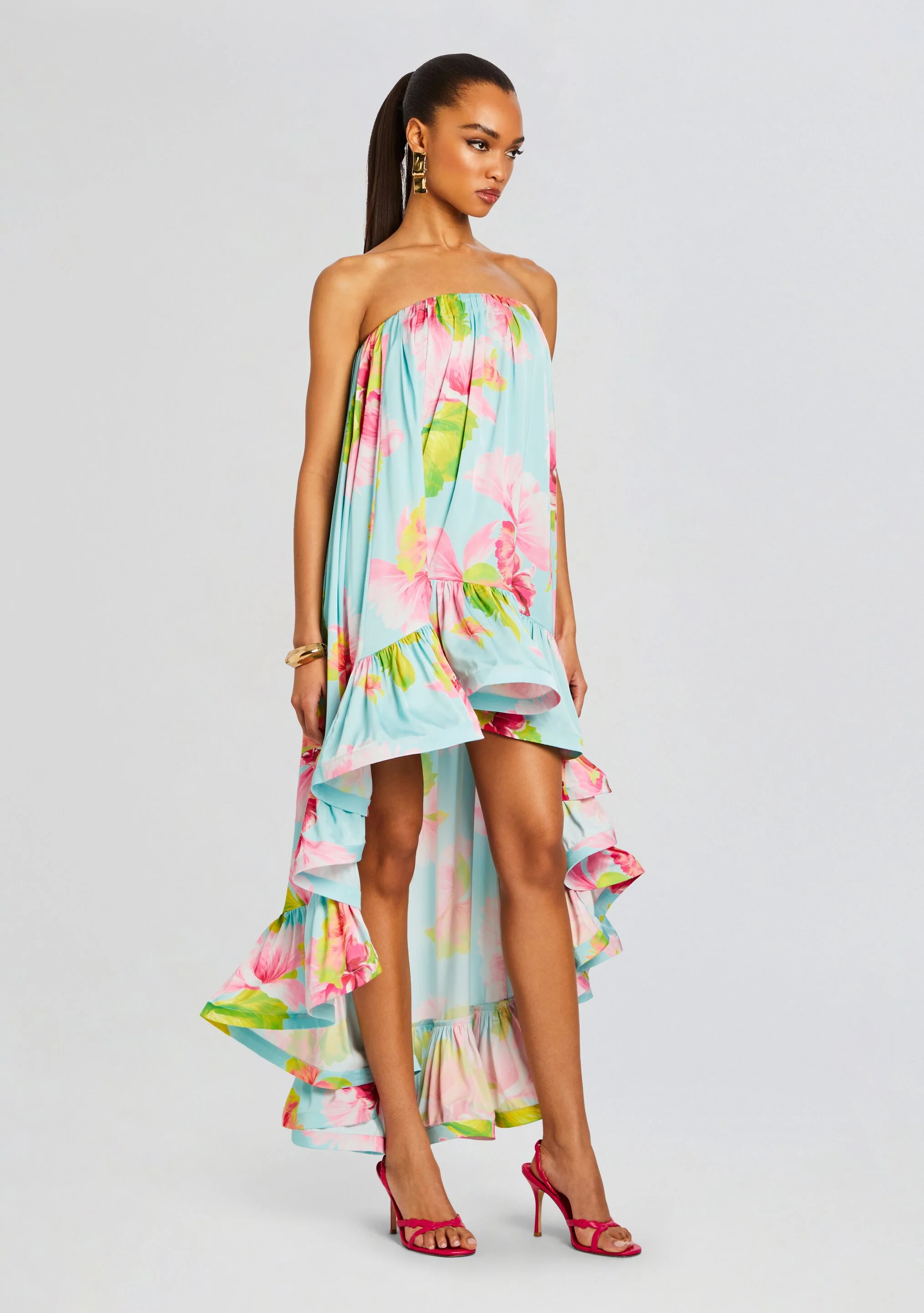 Mina High Low Dress - Image 3