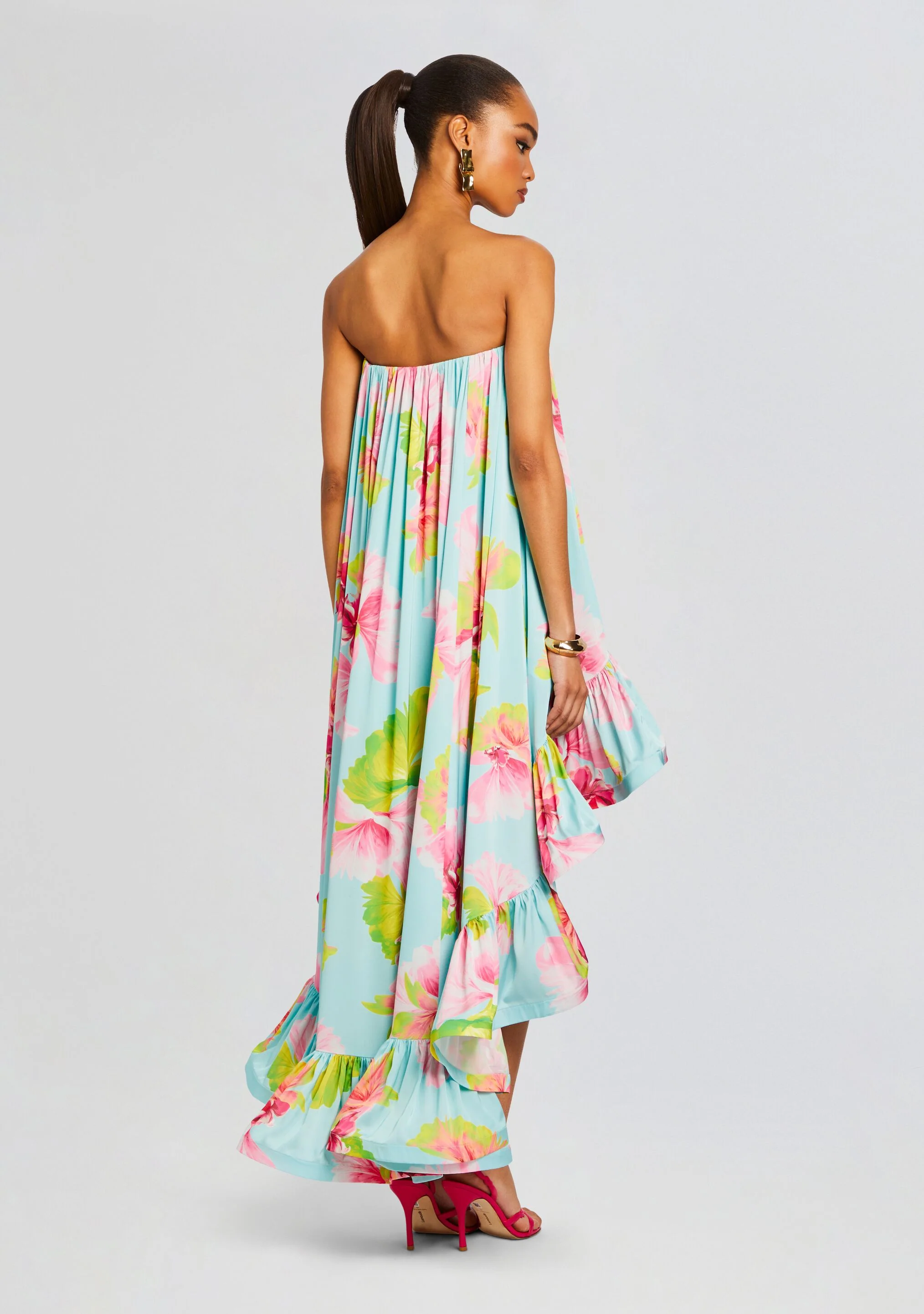 Mina High Low Dress - Image 4