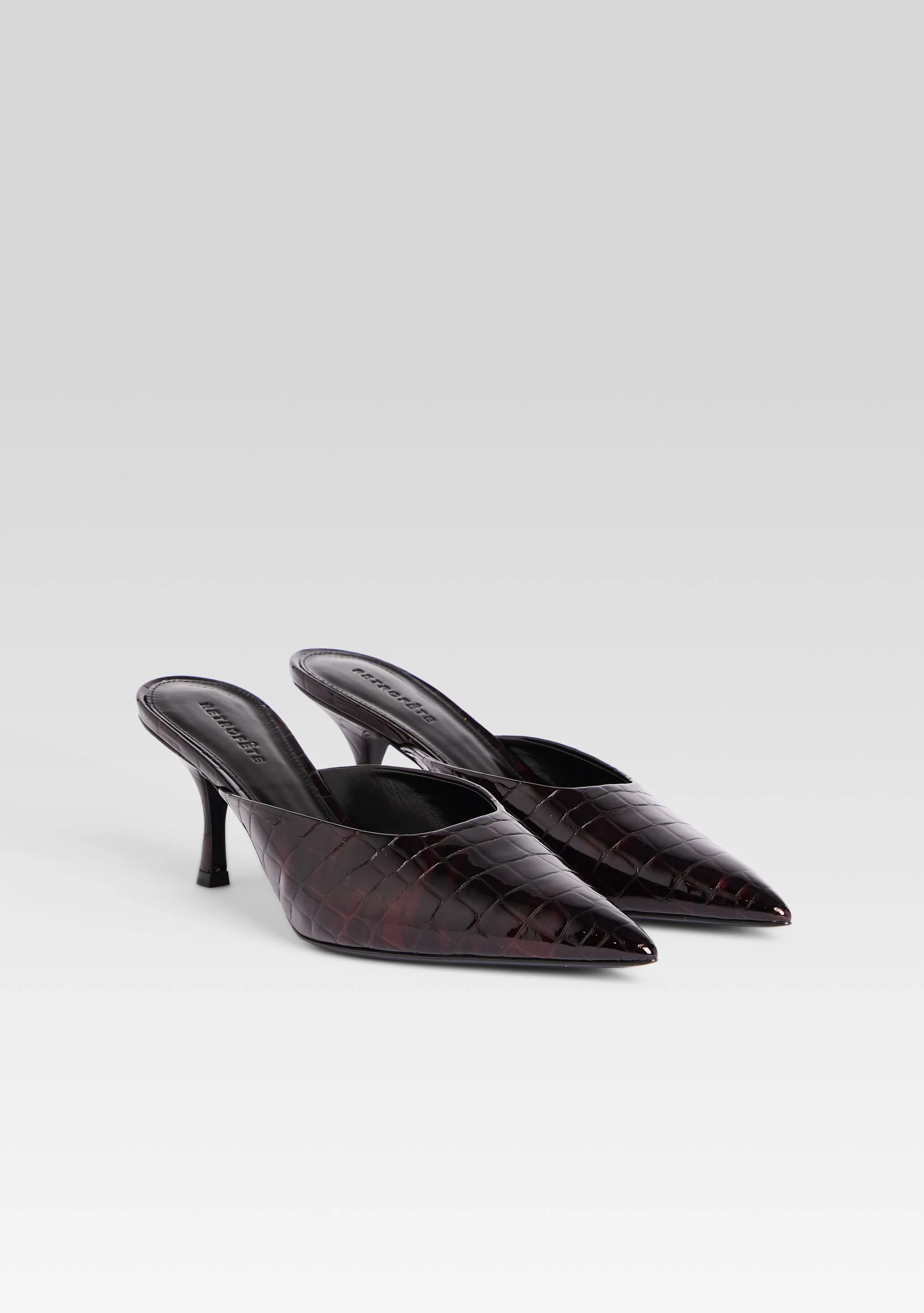 Bonnie Leather Mule - Image 3