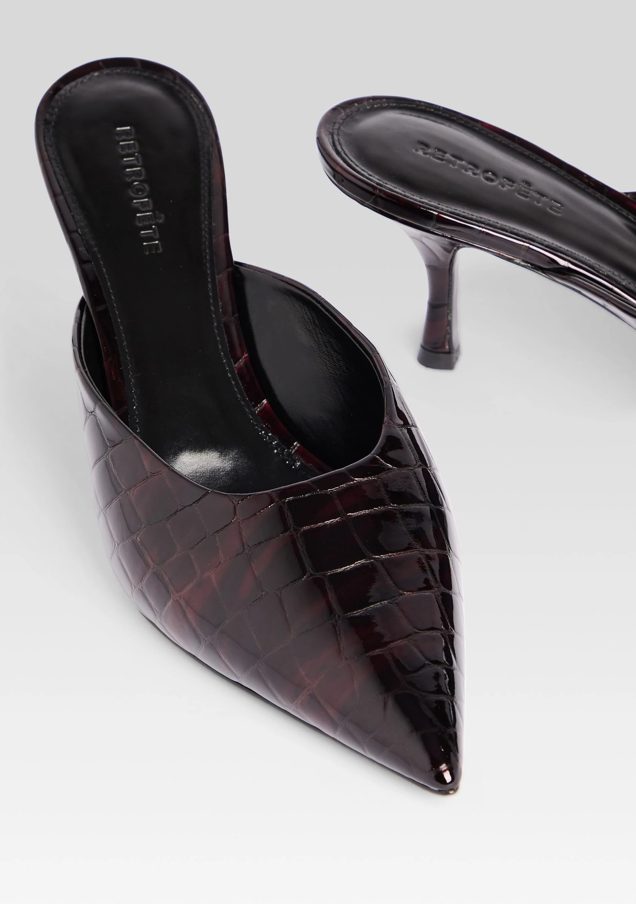 Bonnie Leather Mule - Image 4
