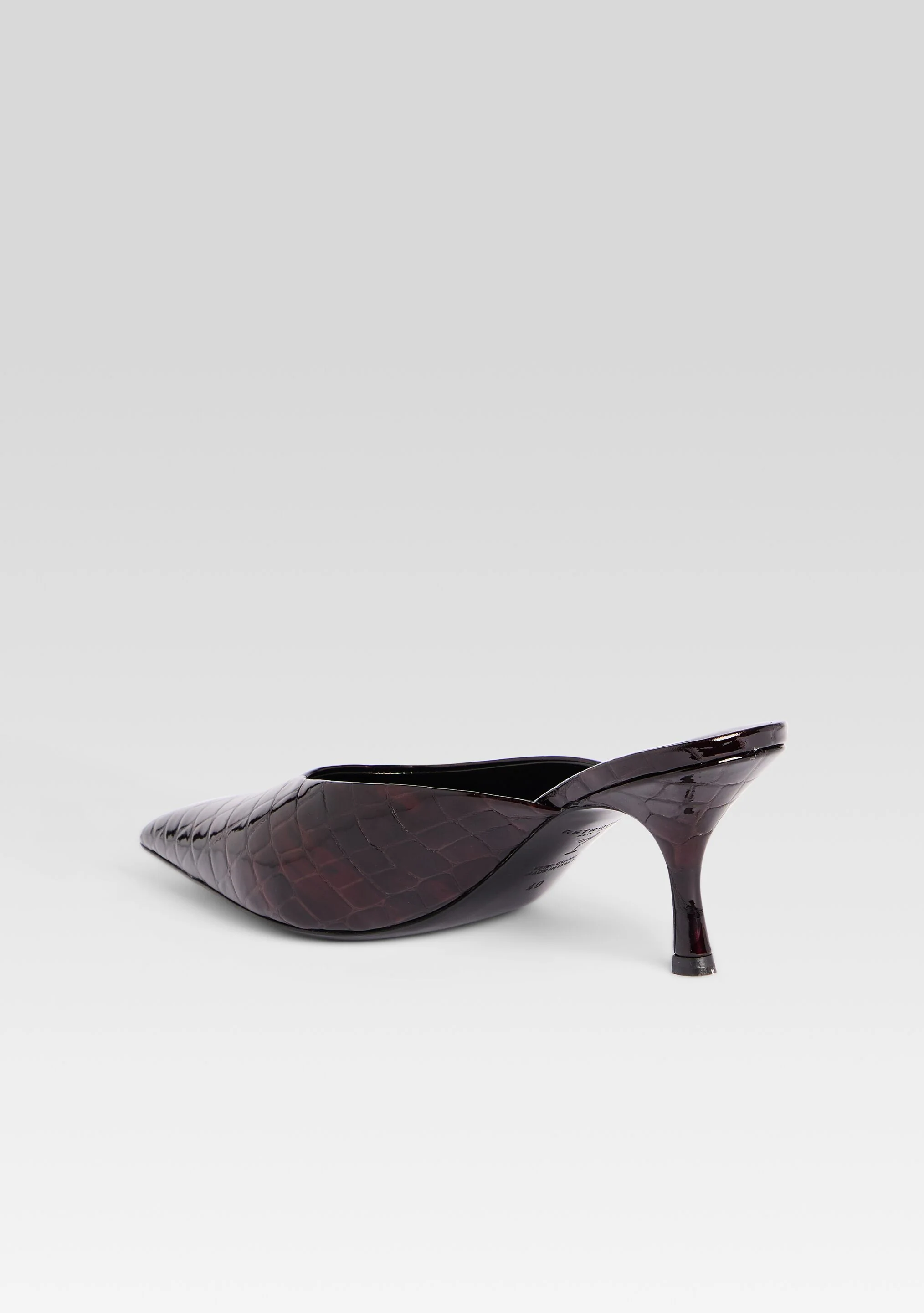 Bonnie Leather Mule - Image 5