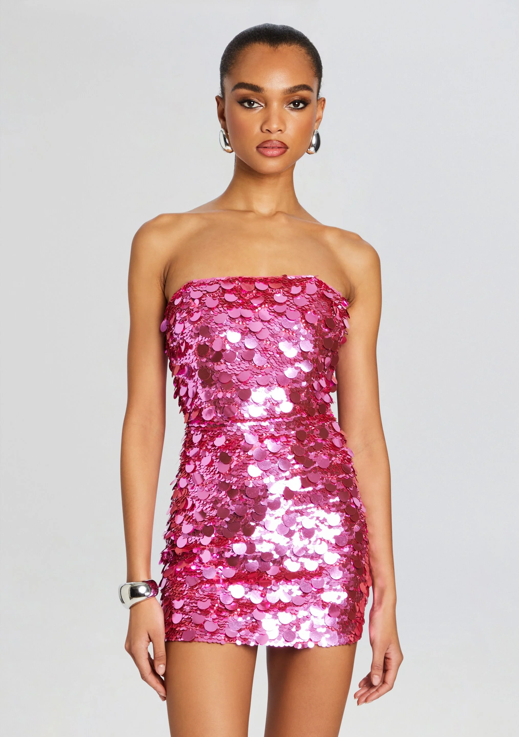 Nolia Sequin Embellished Dress - Image 5