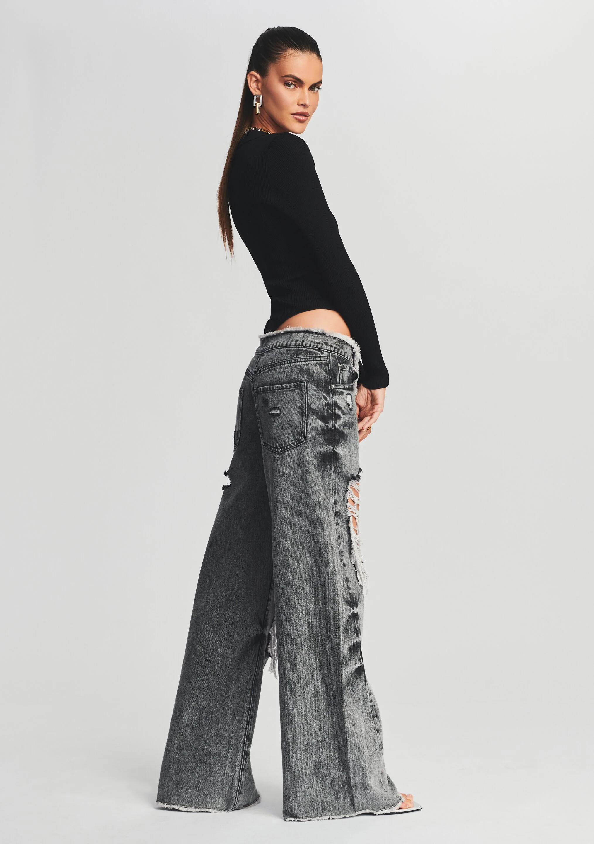 Ollie Wide Leg Jean - Image 3
