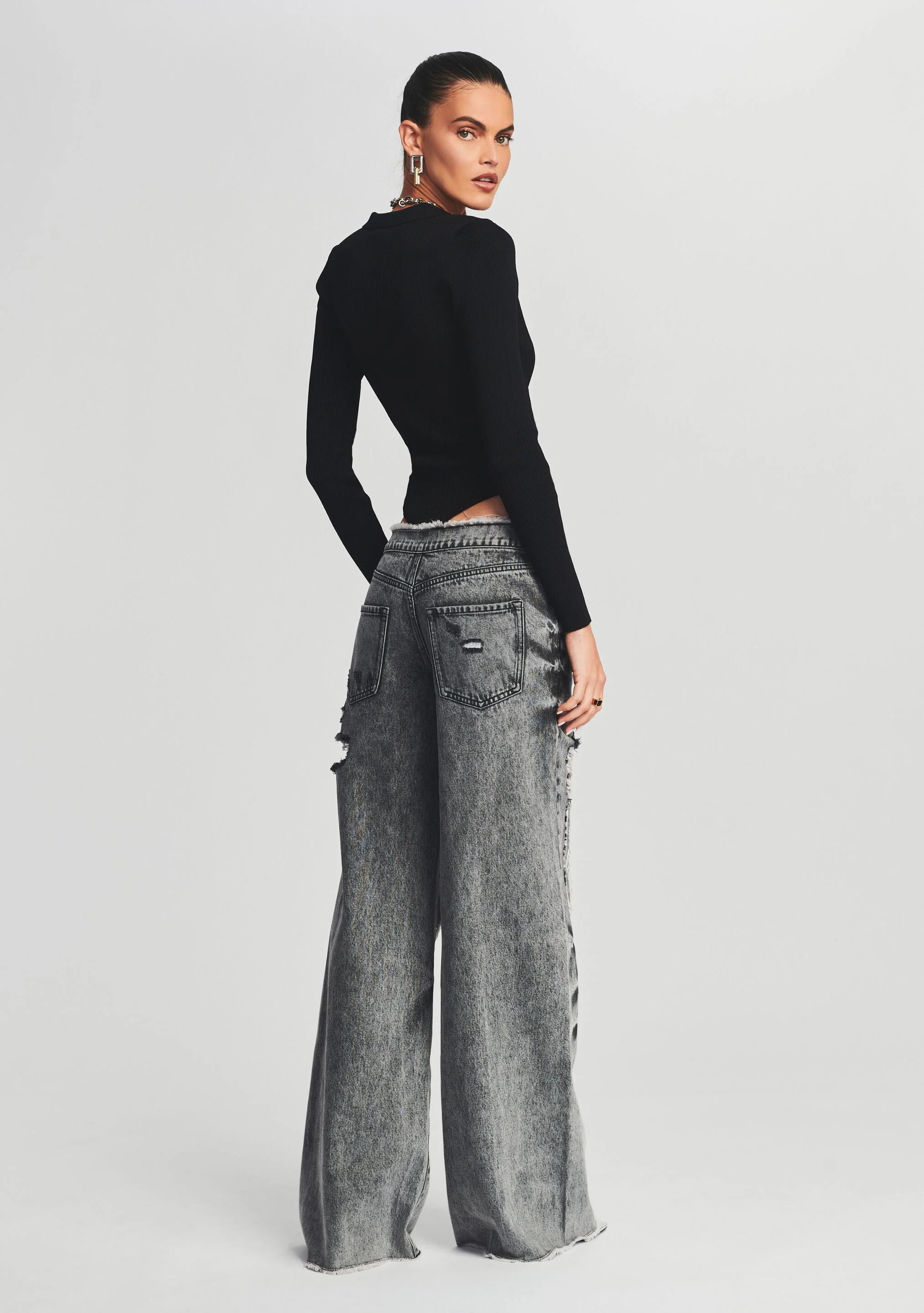 Ollie Wide Leg Jean - Image 4