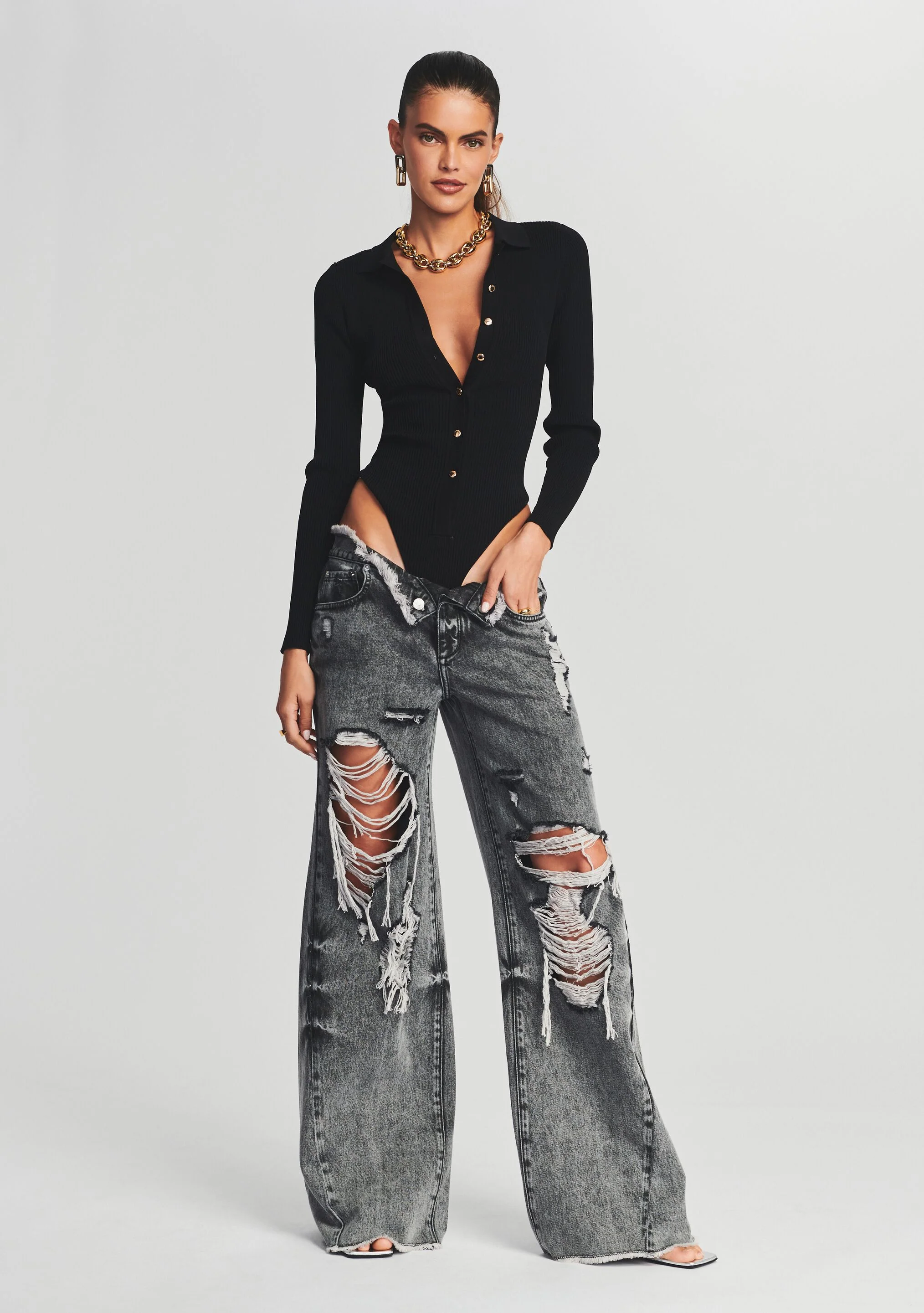 Ollie Wide Leg Jean - Image 5