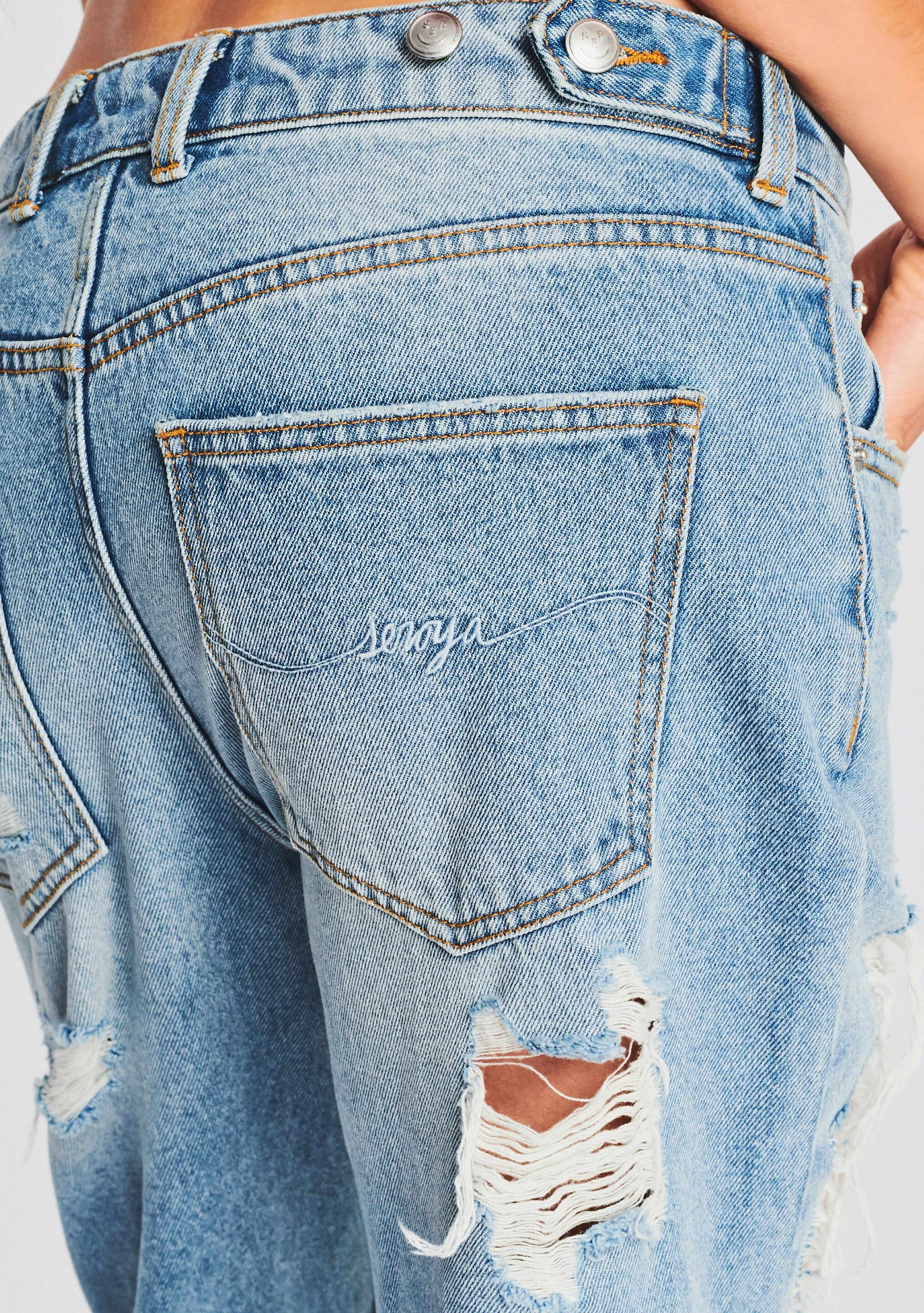 Omar Drop Boyfriend Jean - Image 6