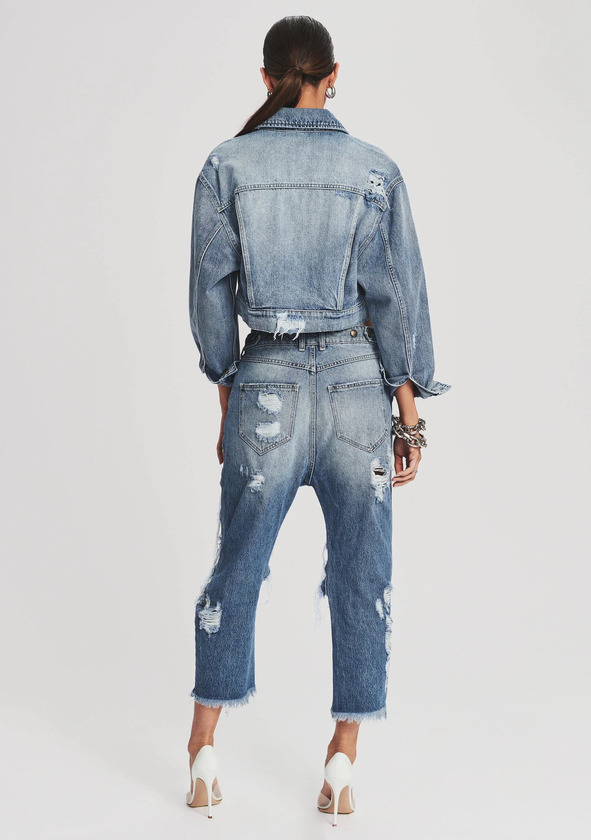 Omar Drop Boyfriend Jean - Image 4