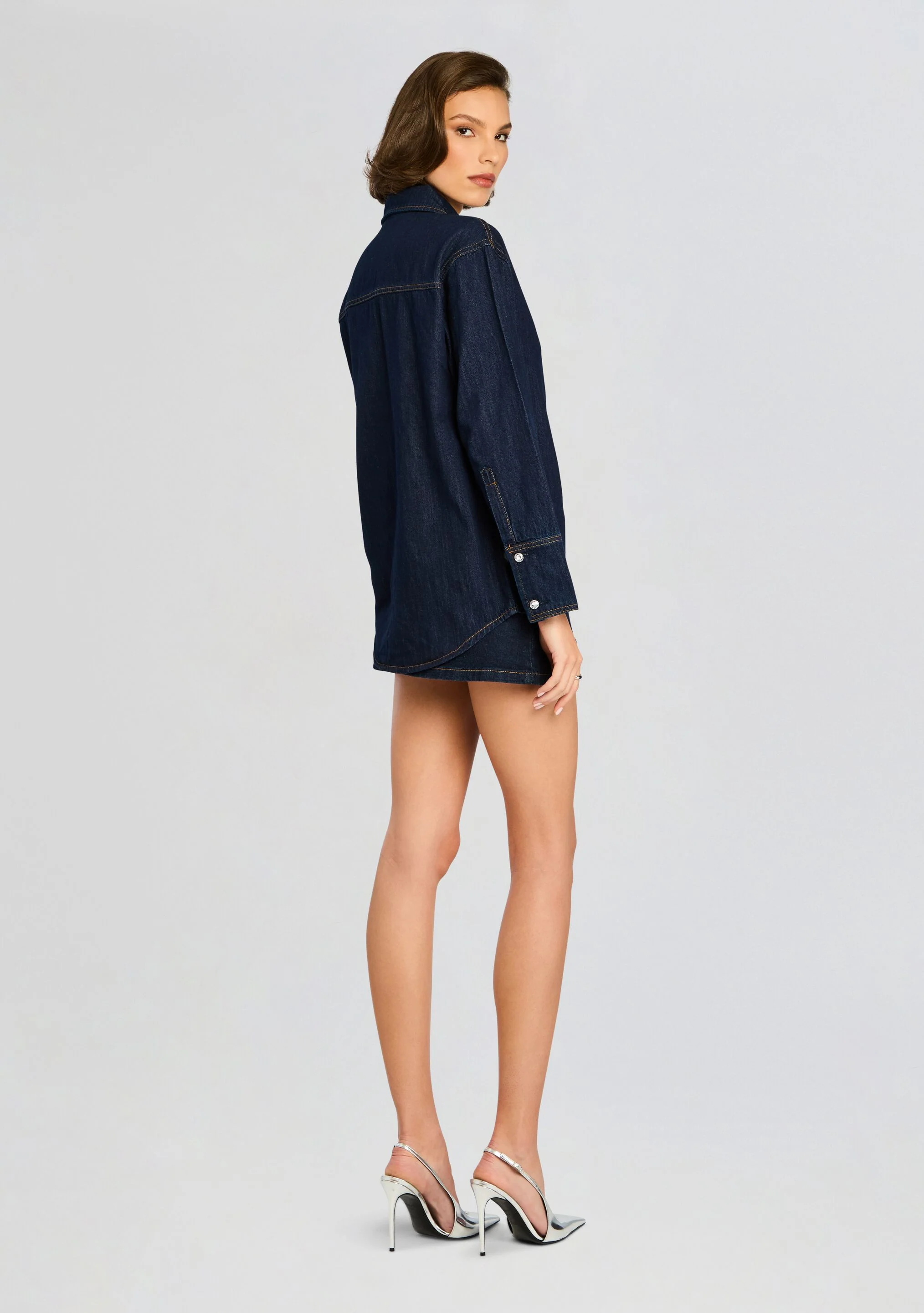 Hessa Denim Shirt - Image 4