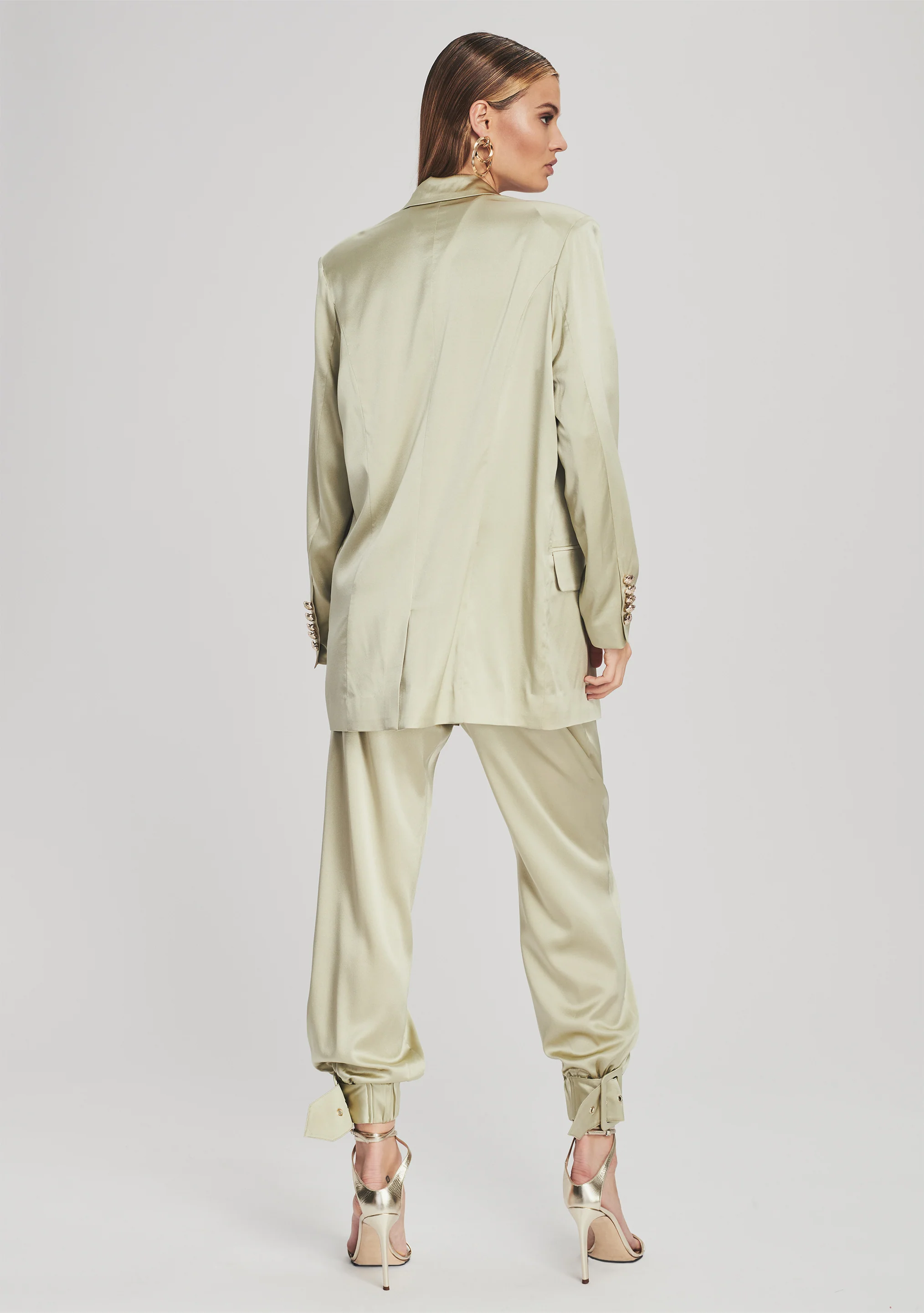 Pandora Silk Blazer - Image 4