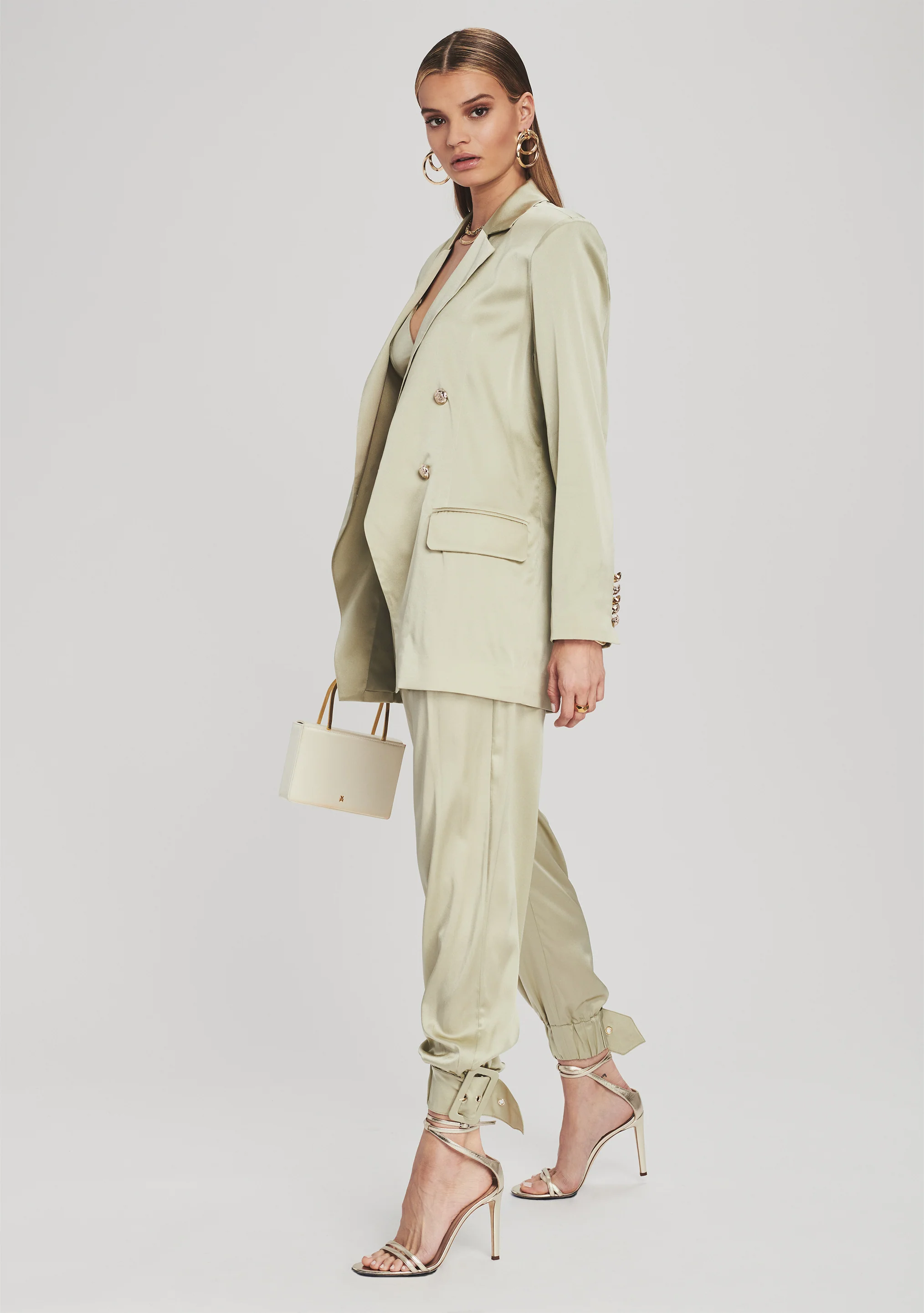 Pandora Silk Blazer - Image 6
