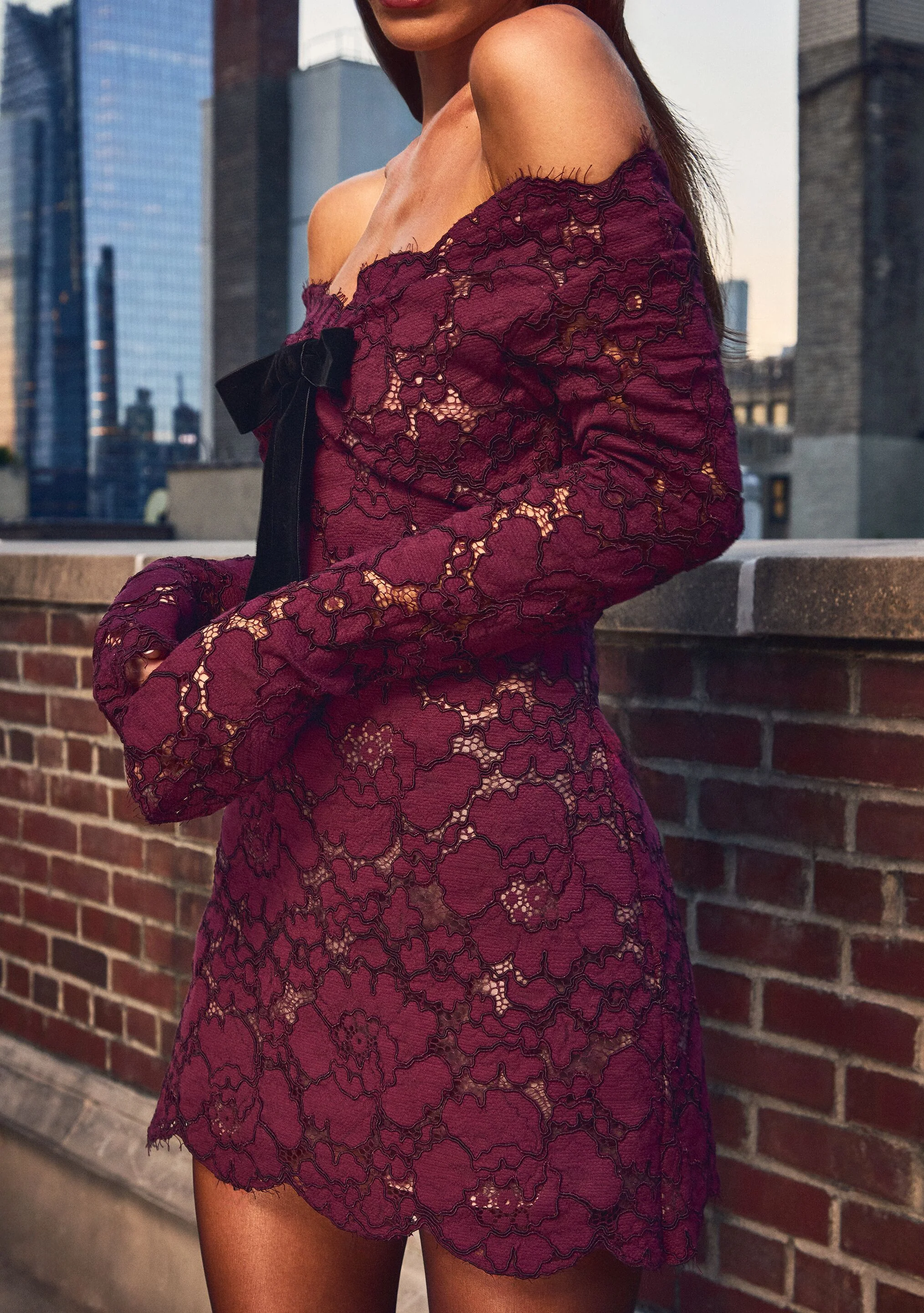 Perdita Lace Dress - Image 2