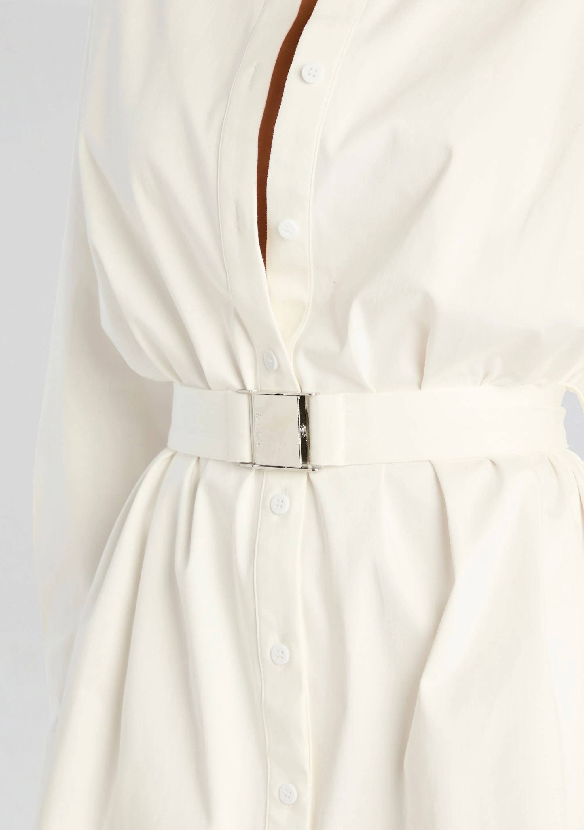 Posh Poplin Shirt Dress - Image 2