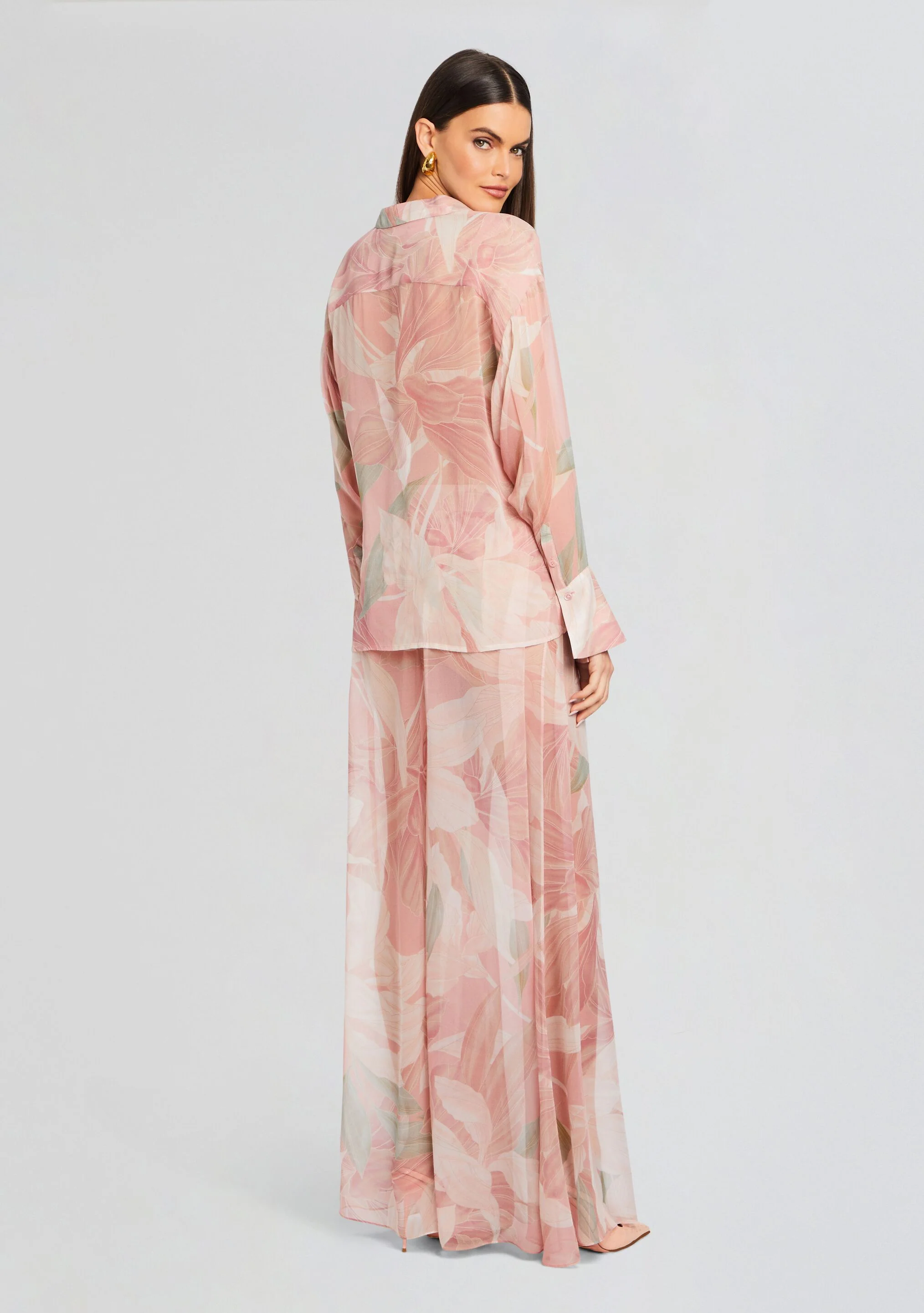 Ramona Silk Chiffon Shirt - Image 4