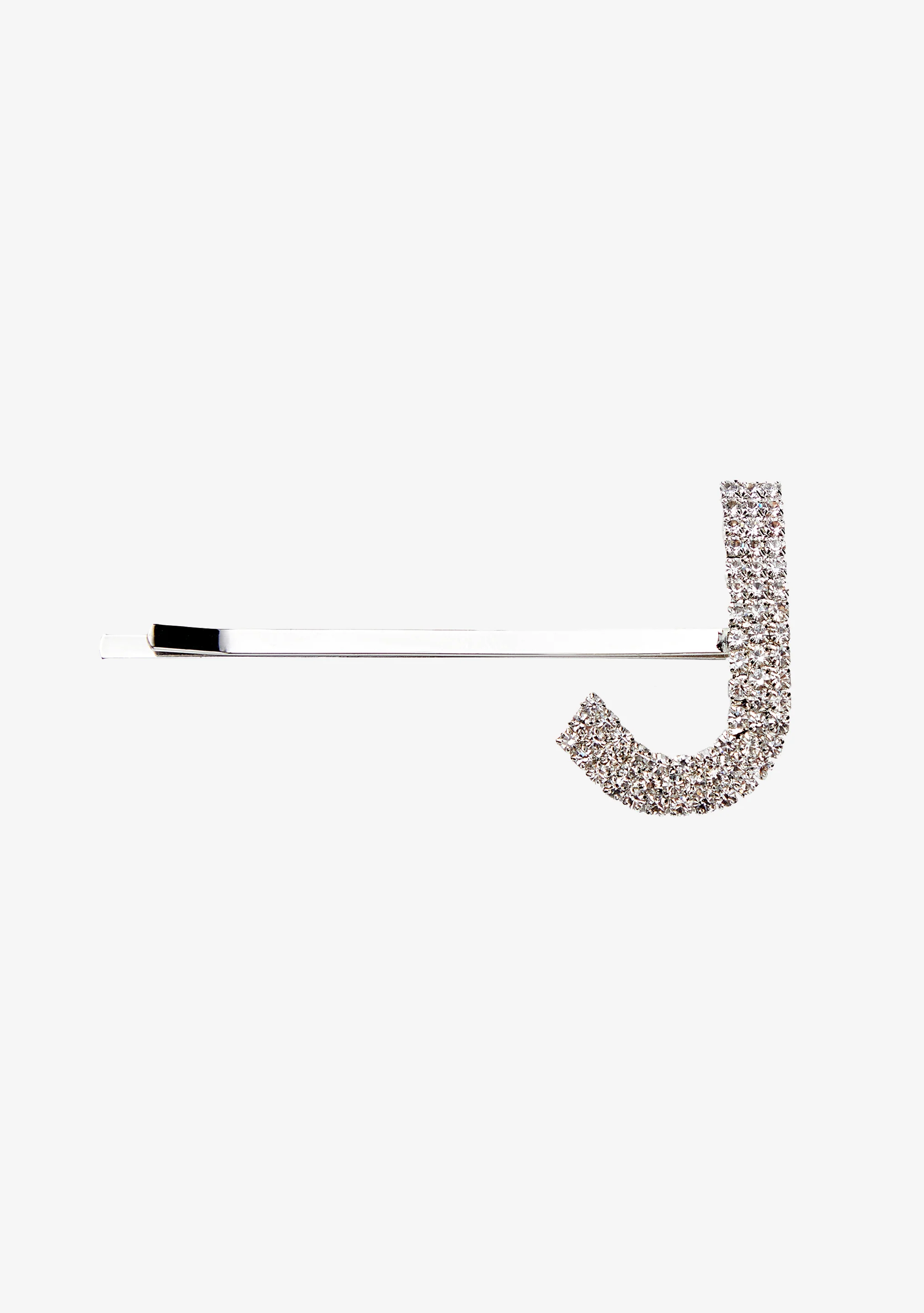 Rhinestone Alphabet Hair Clip - Image 9