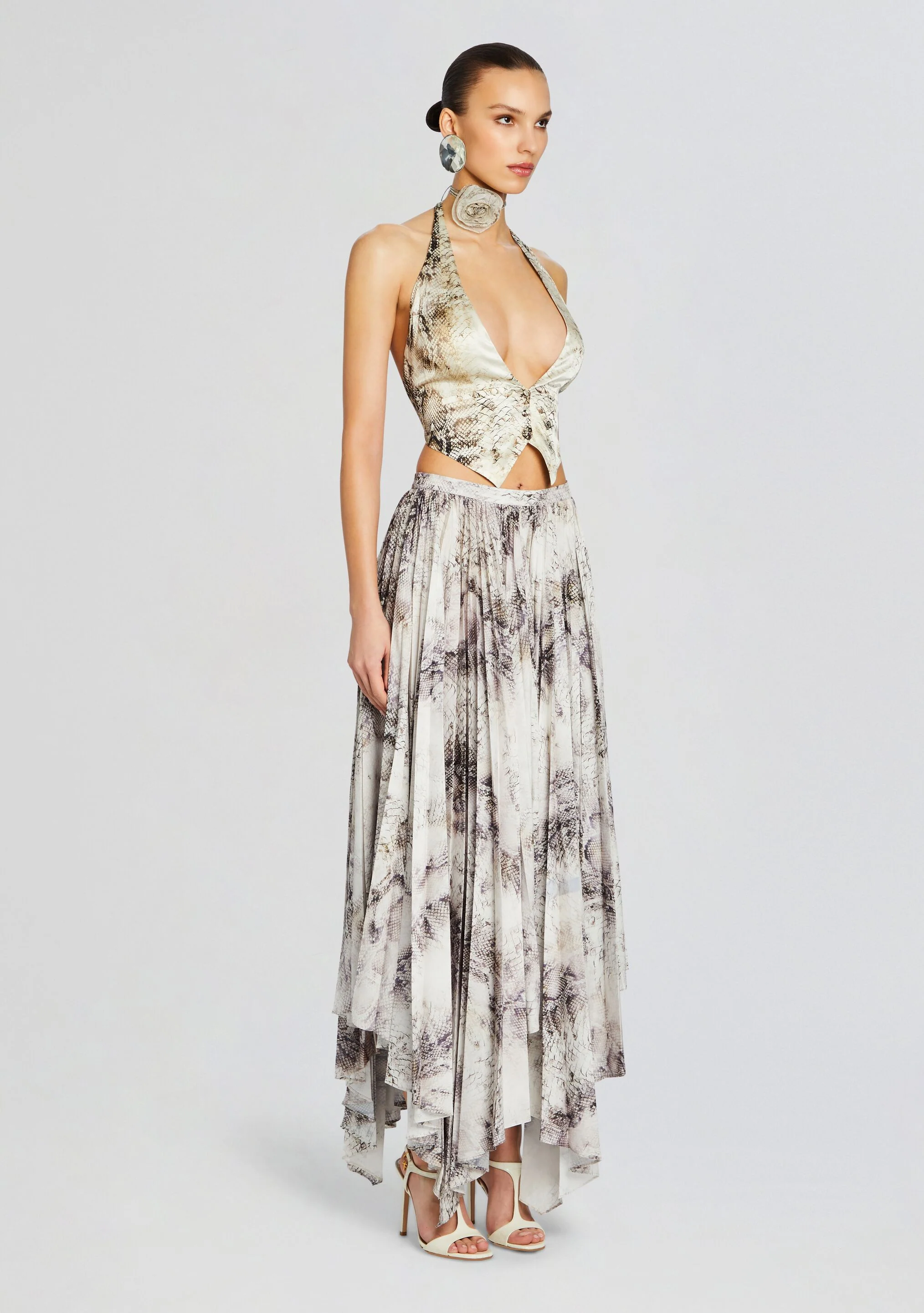 Romy Silk Vest - Image 3