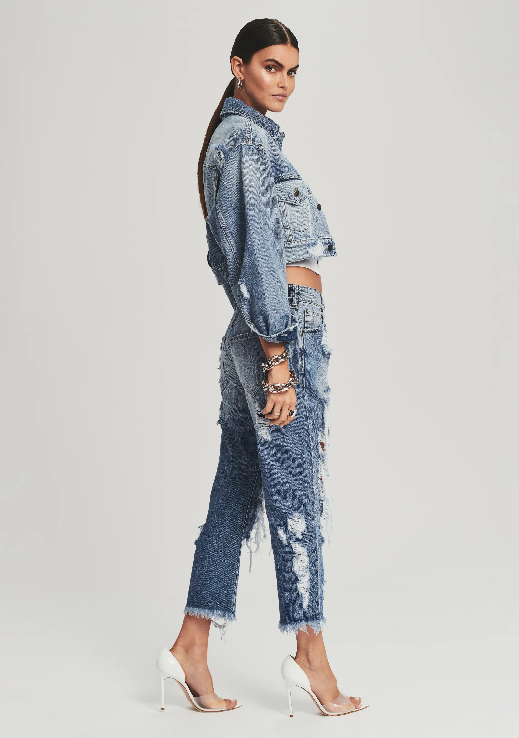 Ryan Cropped Jacket - Image 3