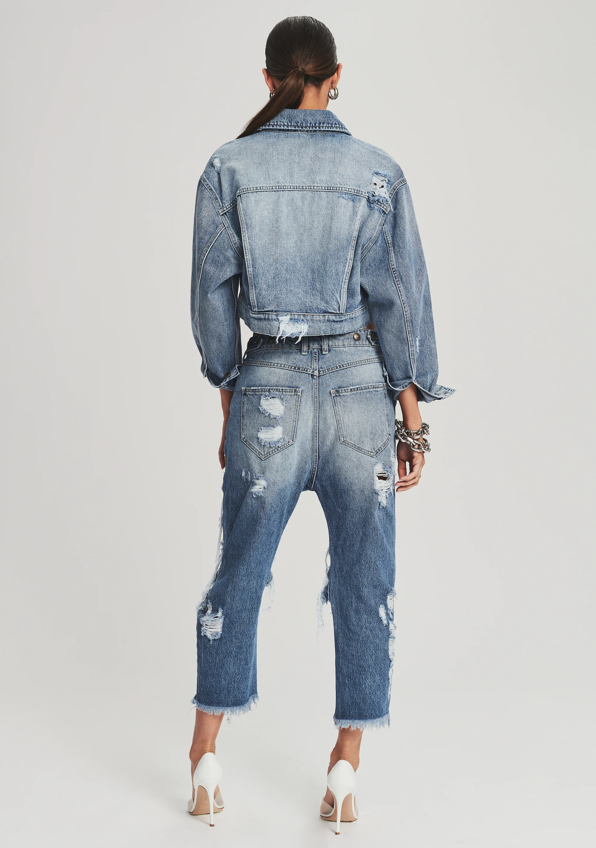 Ryan Cropped Jacket - Image 4